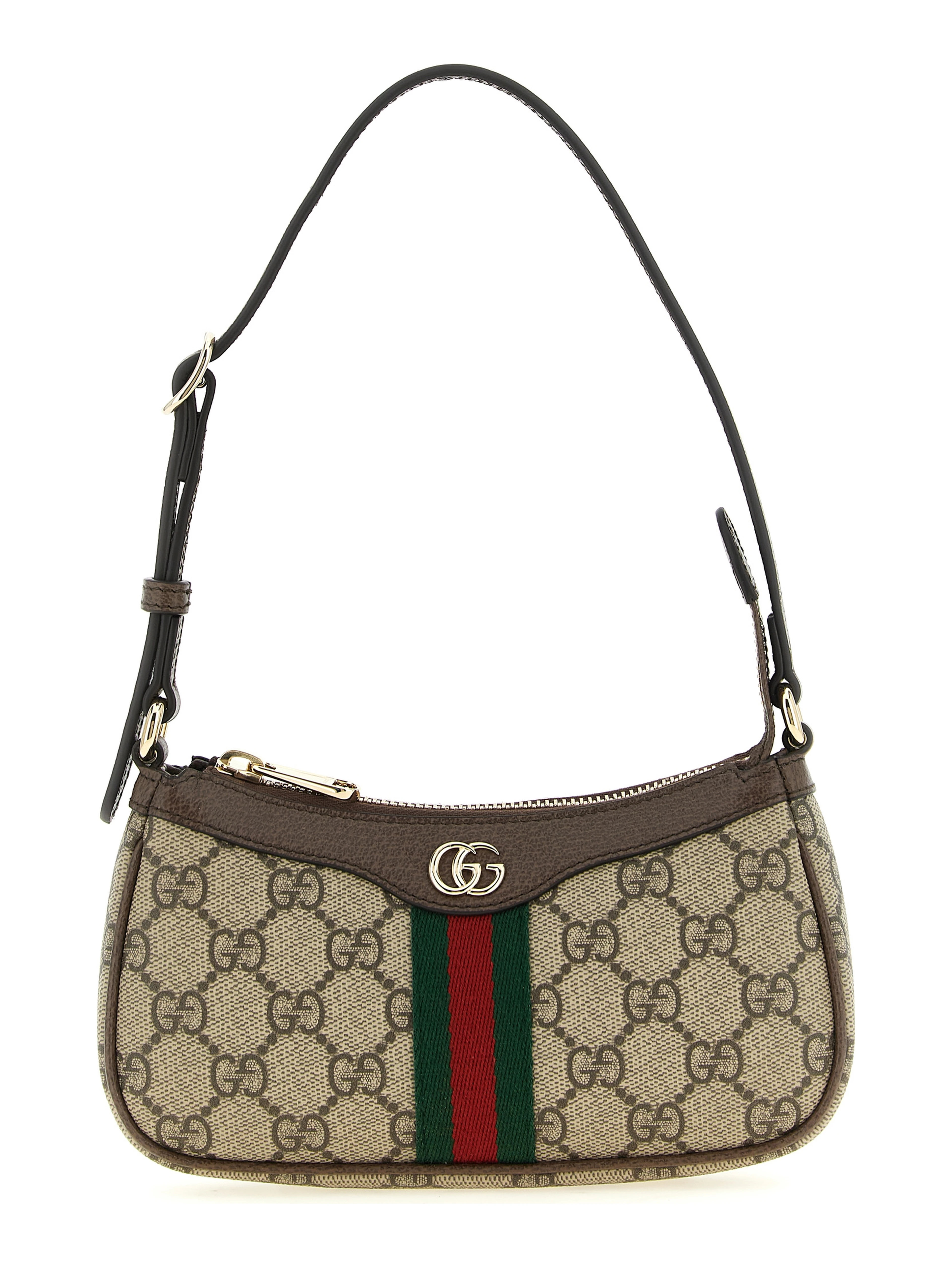 Beige Polyethylene Crossbody Bag