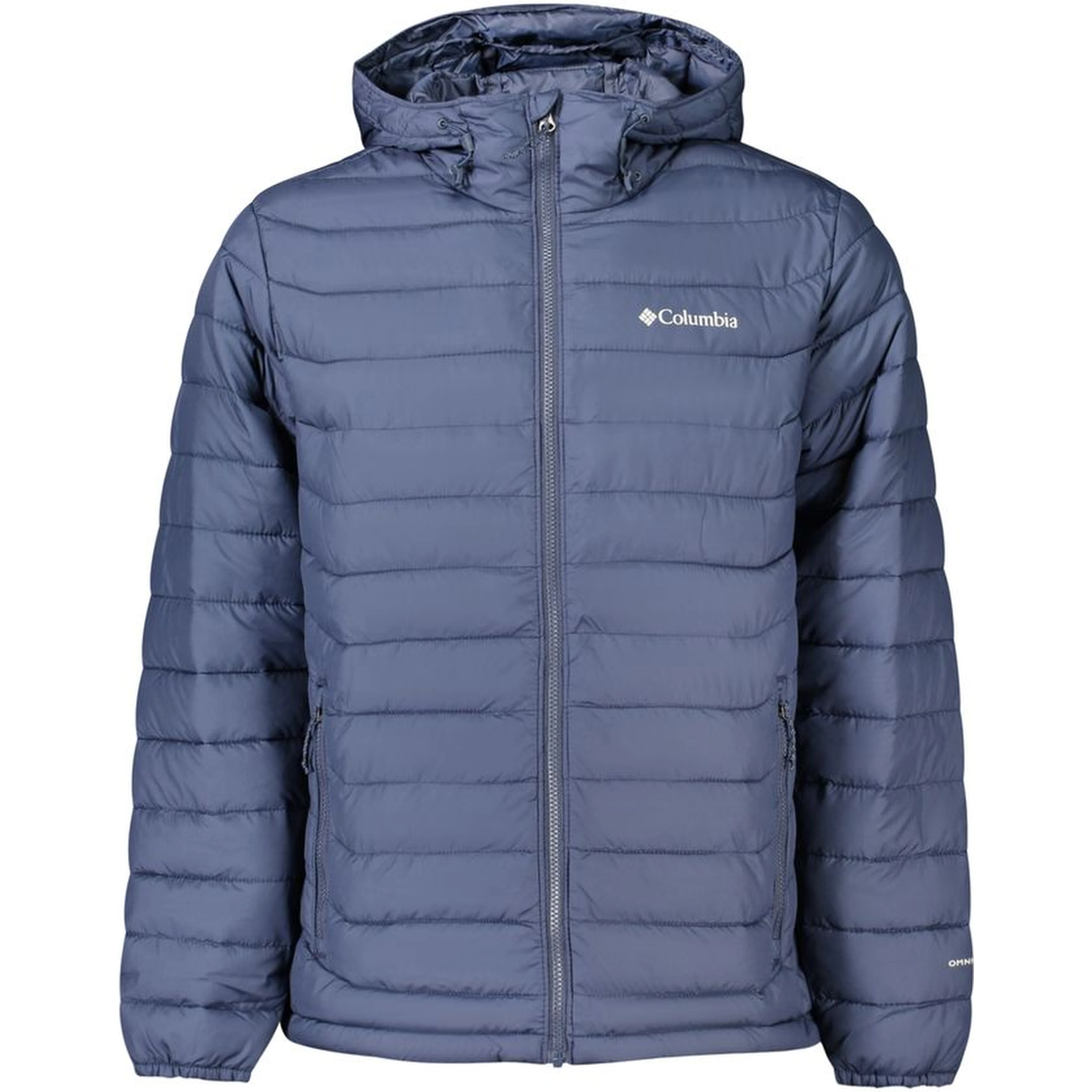 Blue Polyester Men's Jacket