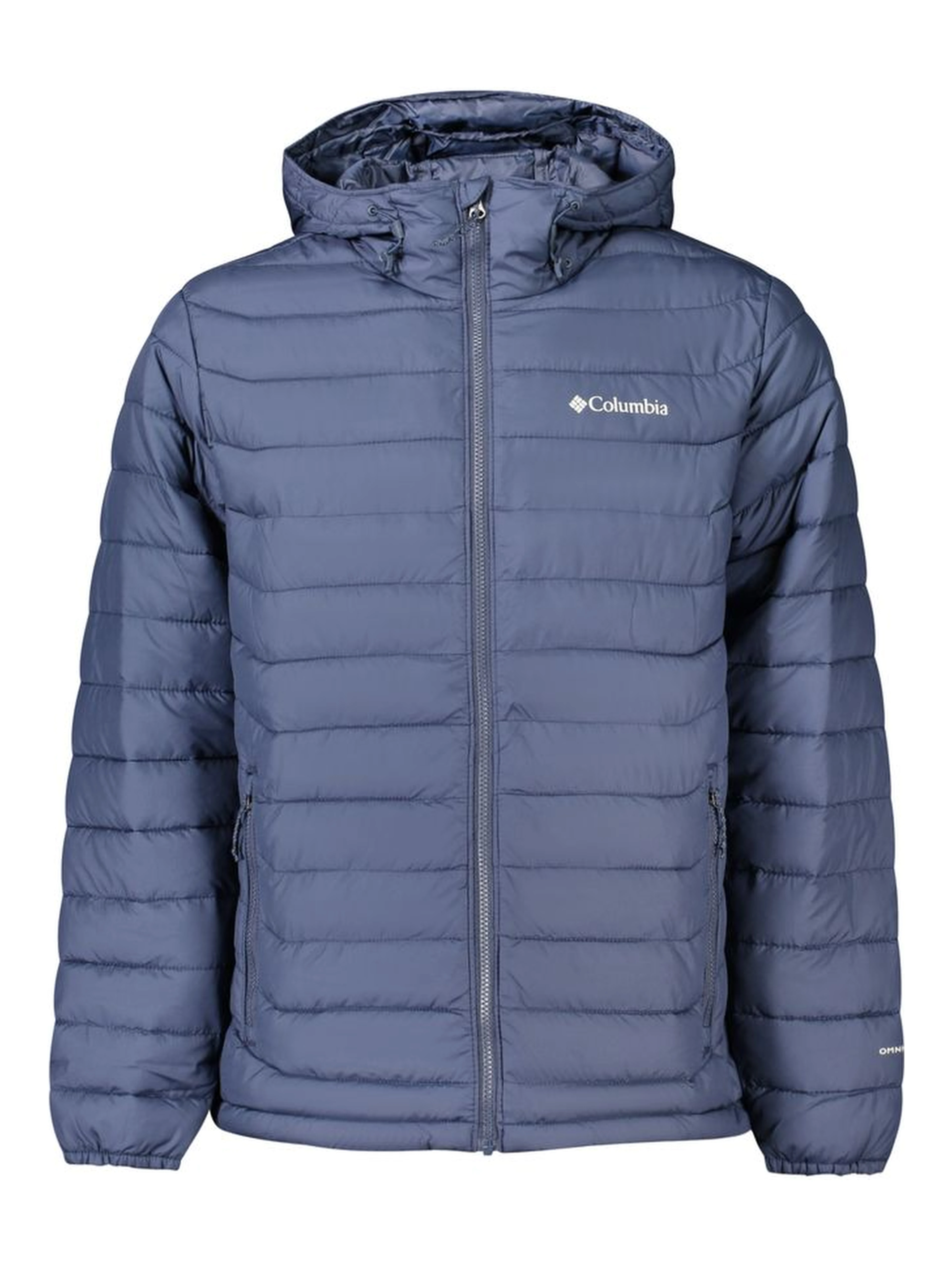 Blue Polyester Men's Jacket