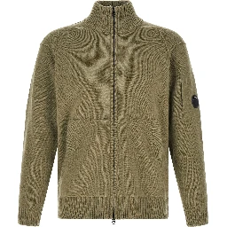 Bicolor Wool Cardigan