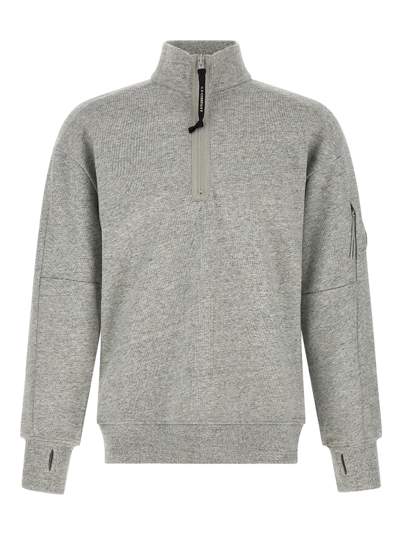 Gray Cotton Sweatshirt