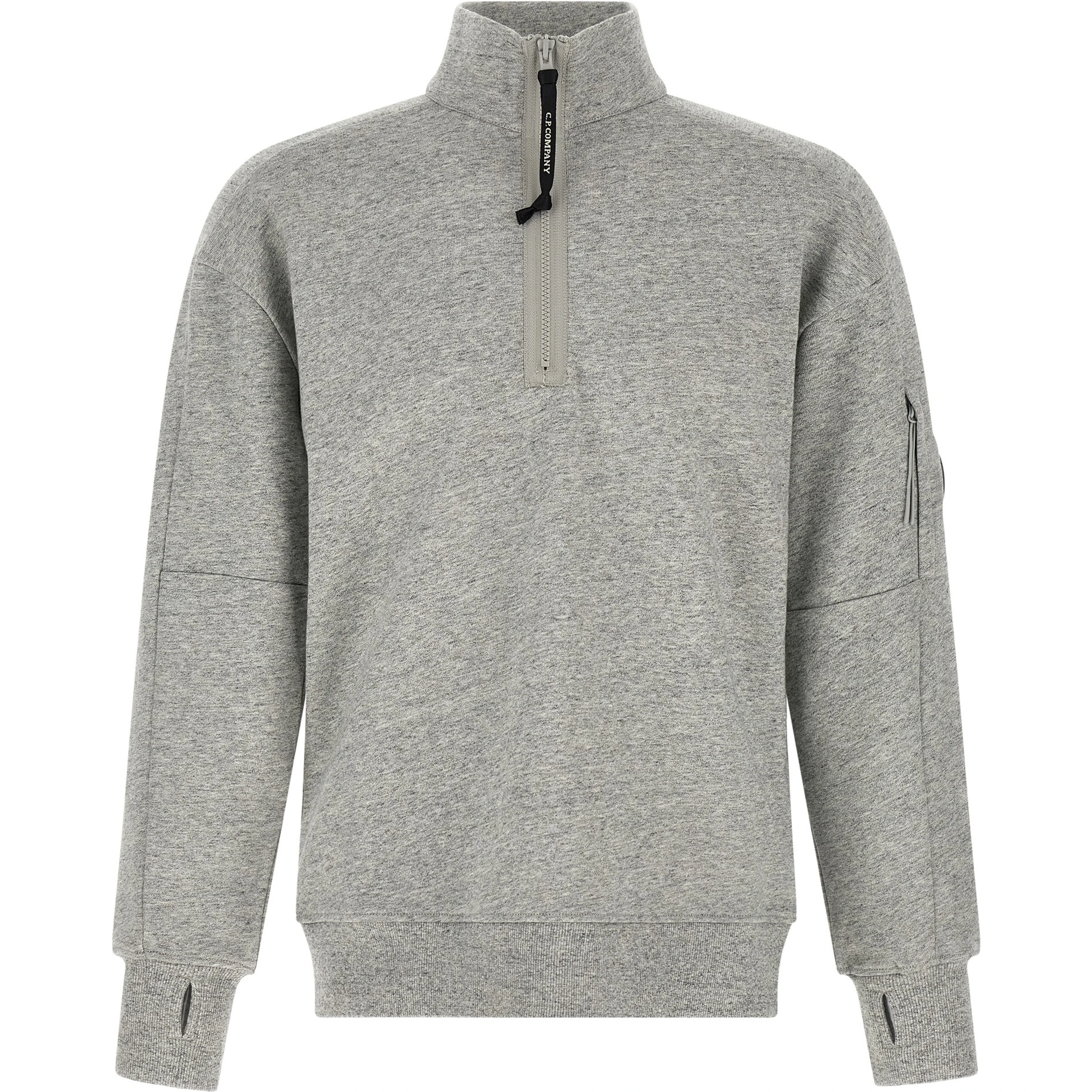 Gray Cotton Sweatshirt