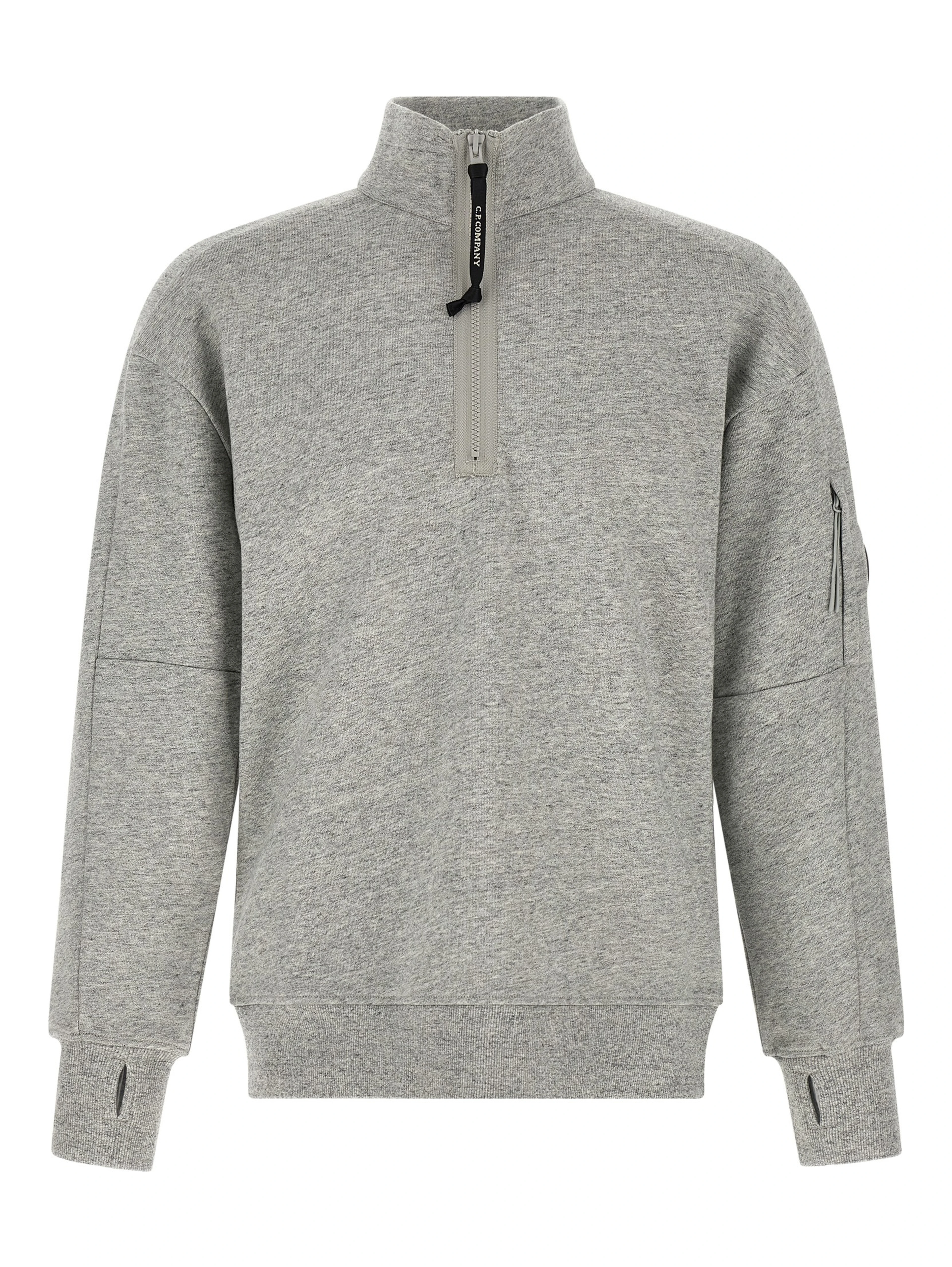 Gray Cotton Sweatshirt