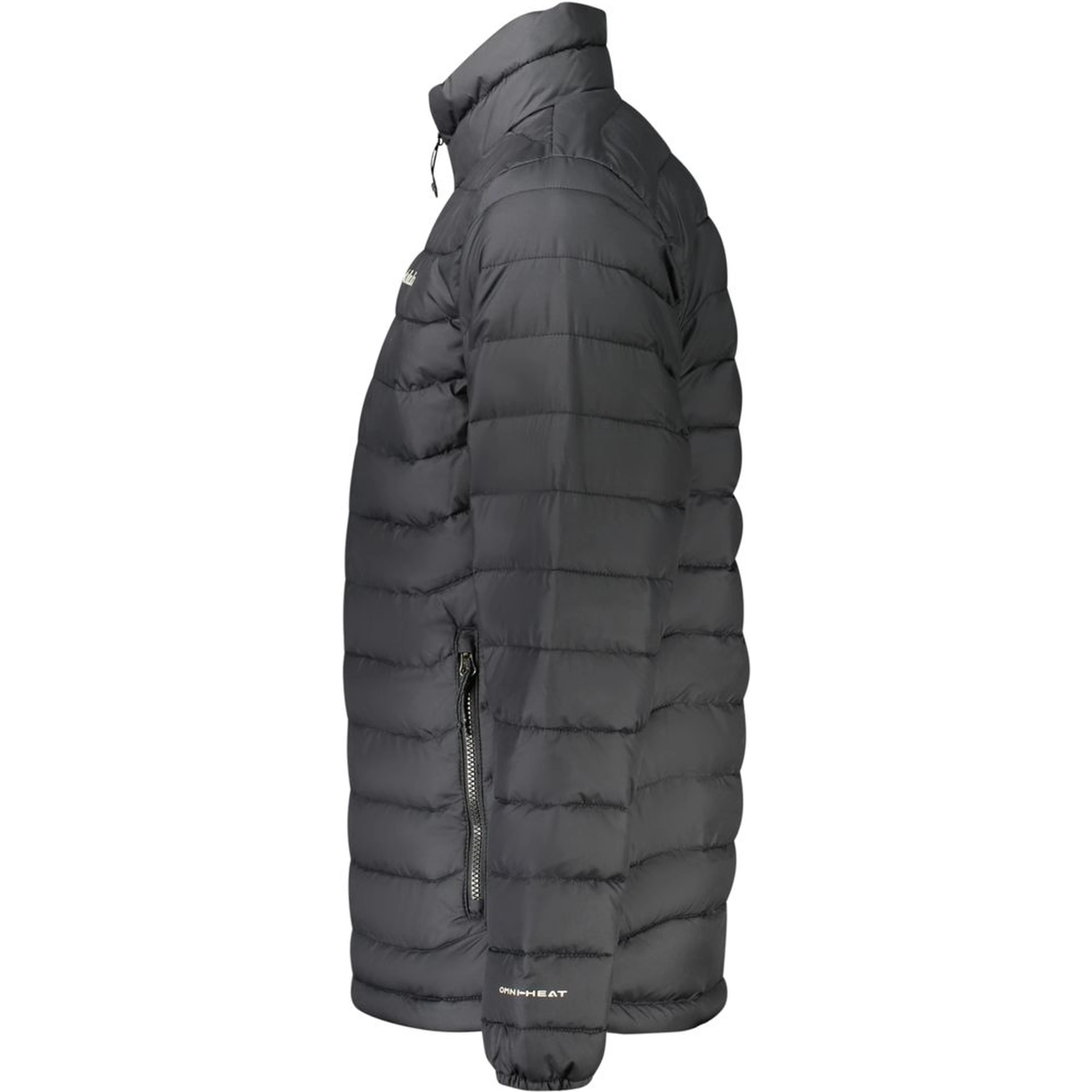 Black Polyester Men's Jacket