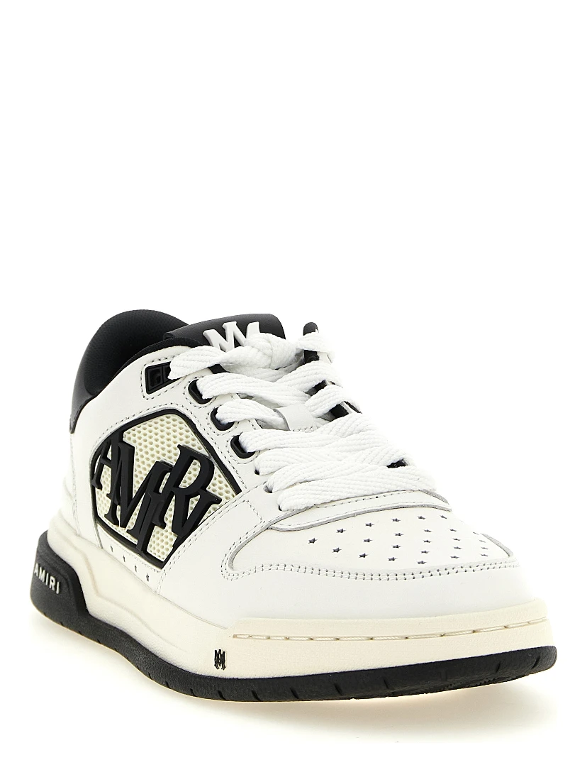 Bicolor Calfskin Athletic Sneakers