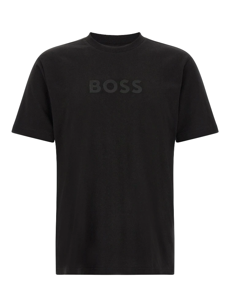 Black Cotton T-Shirt