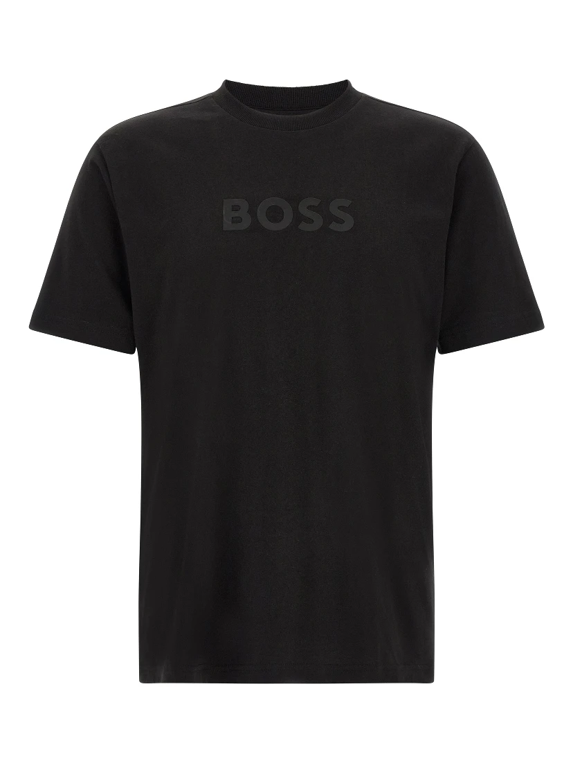 Black Cotton T-Shirt