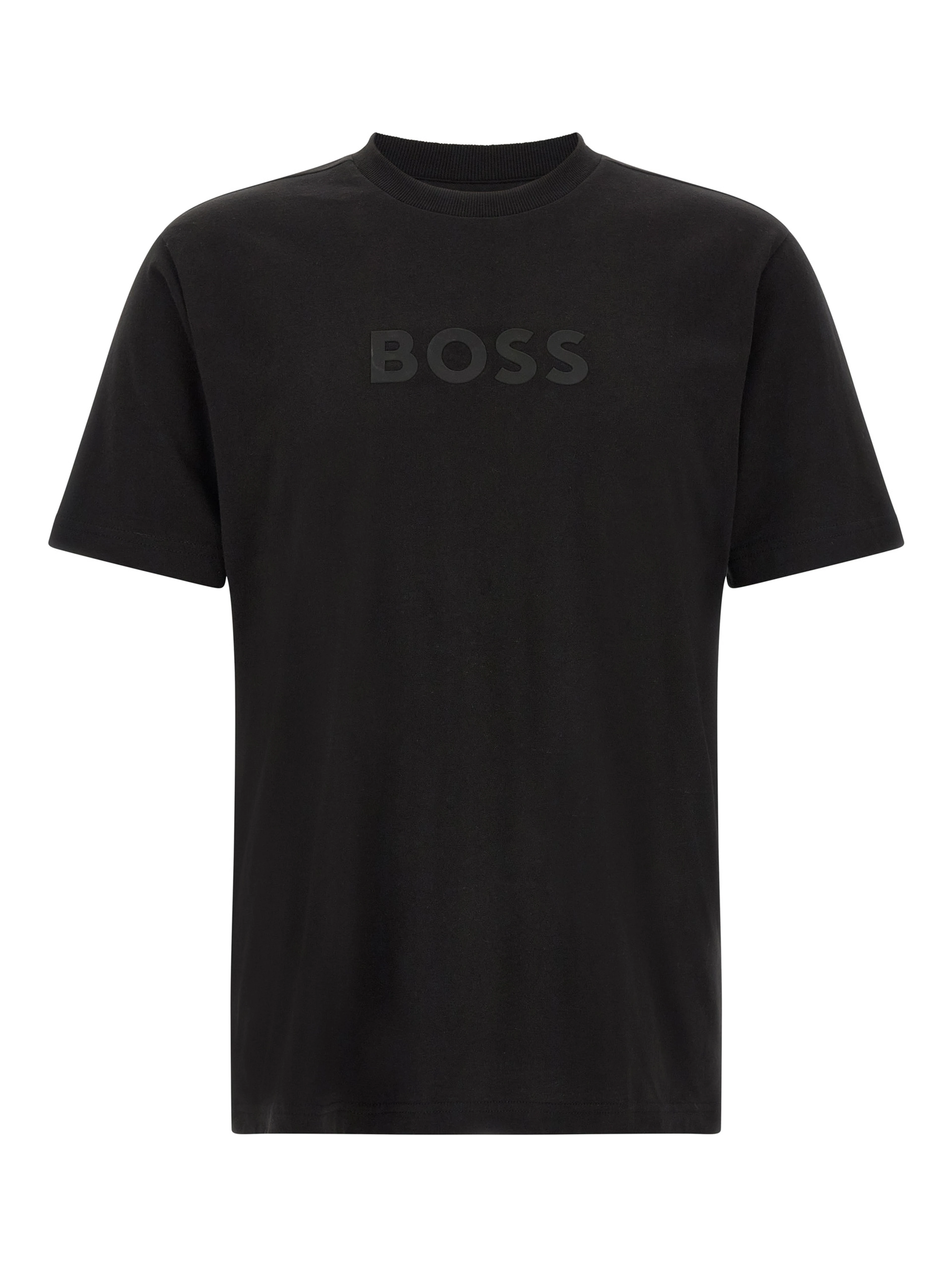 Black Cotton T-Shirt