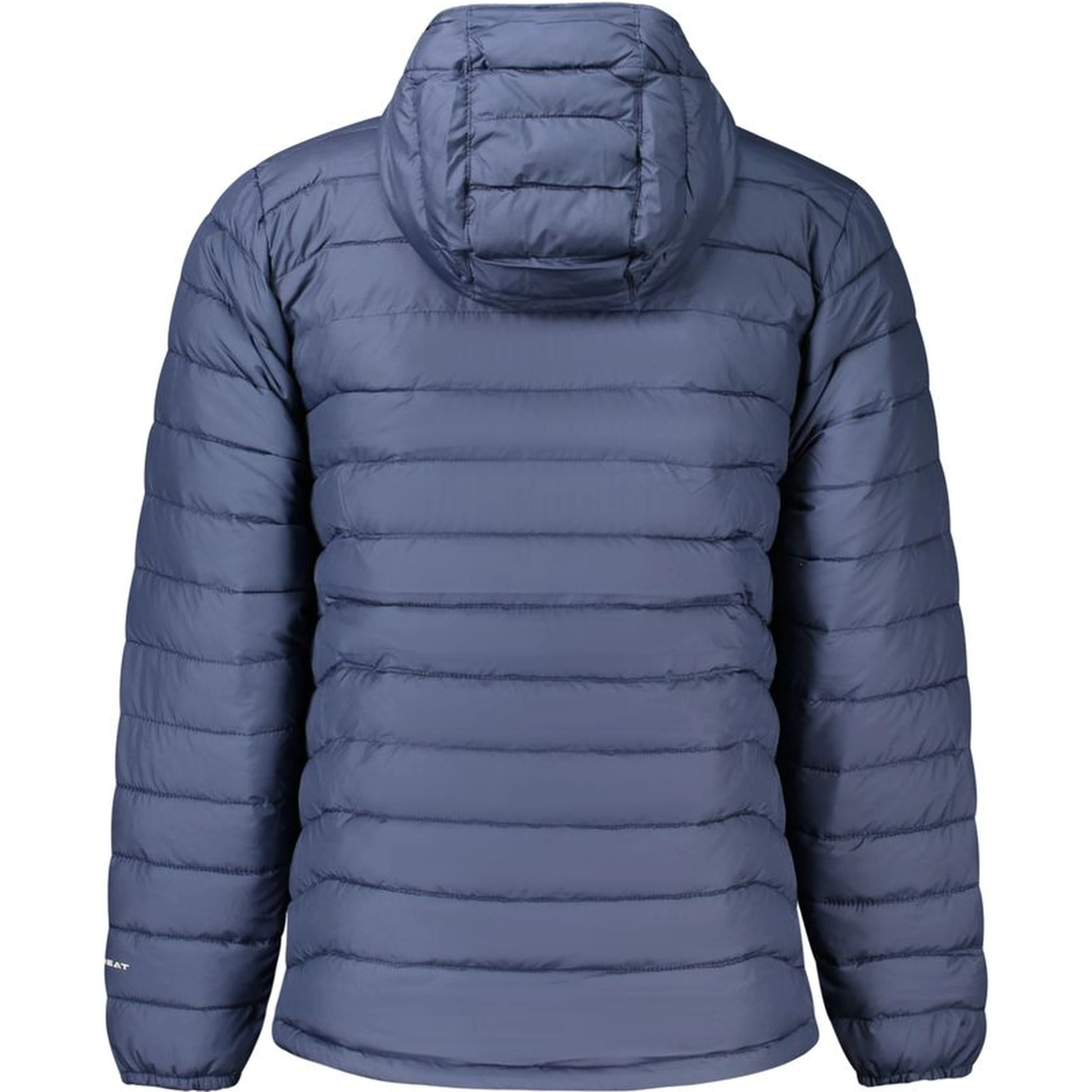 Blue Polyester Men's Jacket