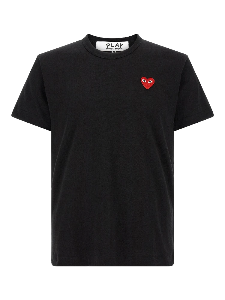 Black Cotton T-Shirt