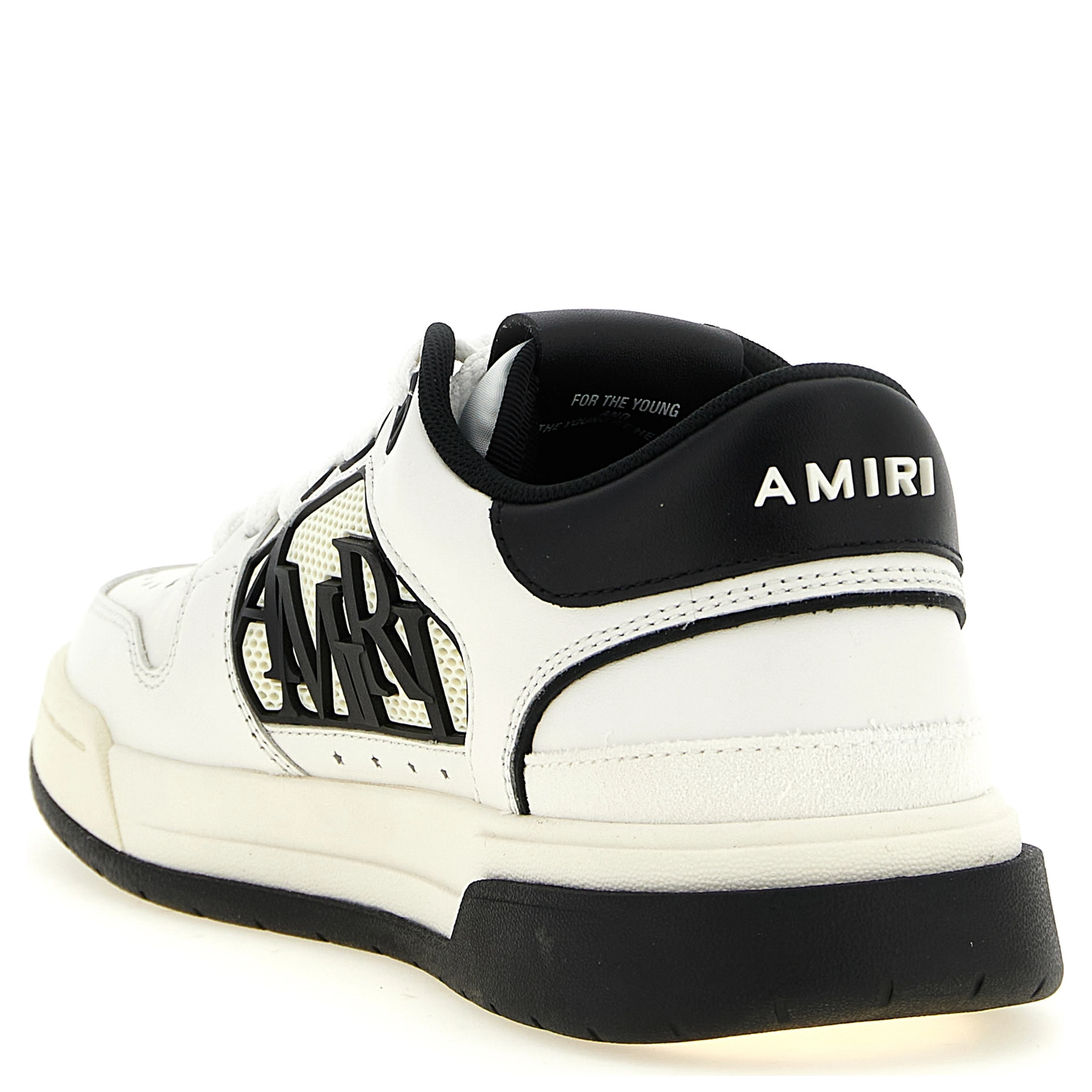 Bicolor Calfskin Athletic Sneakers