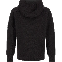 Black Cotton Sweatshirt
