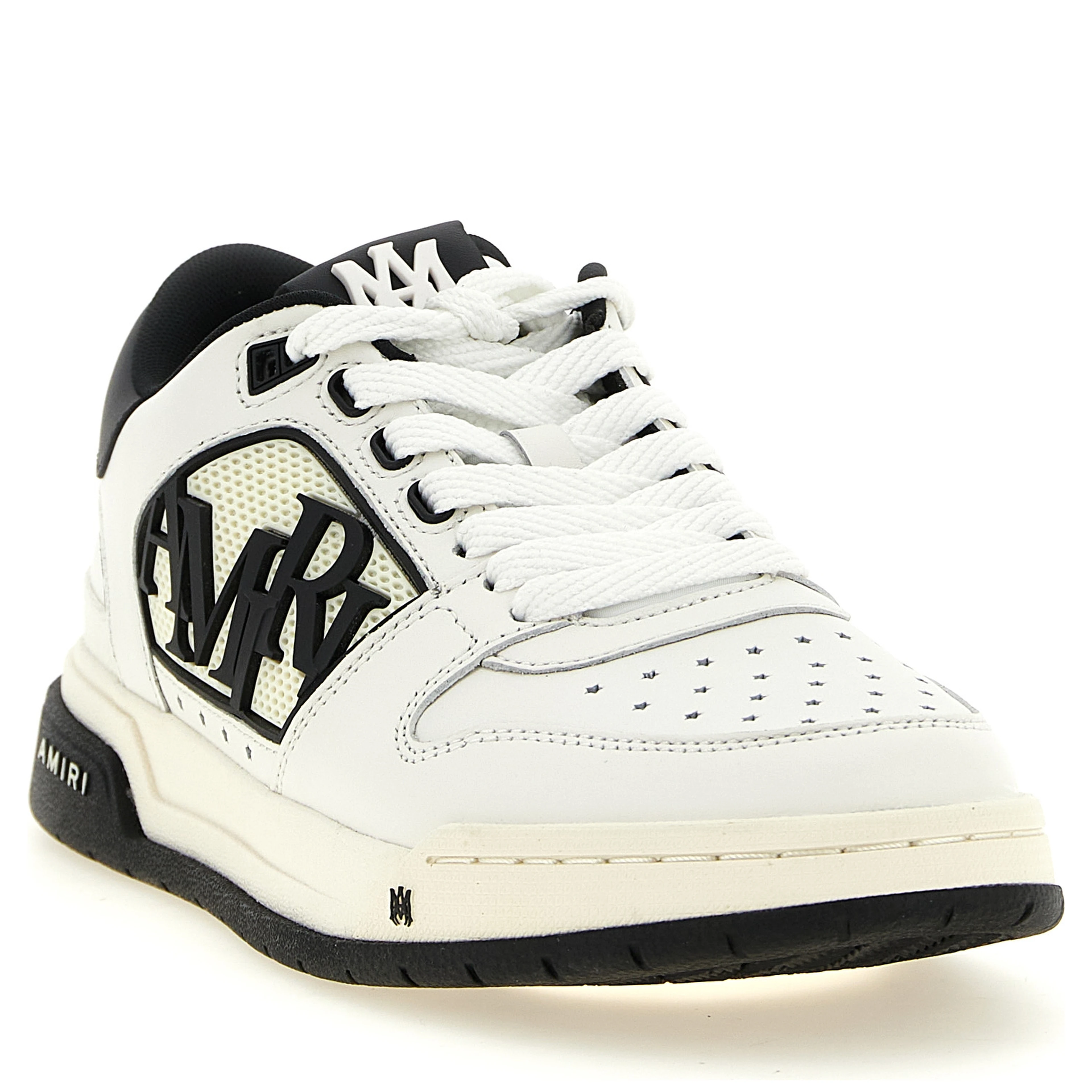 Bicolor Calfskin Low Top Sneakers