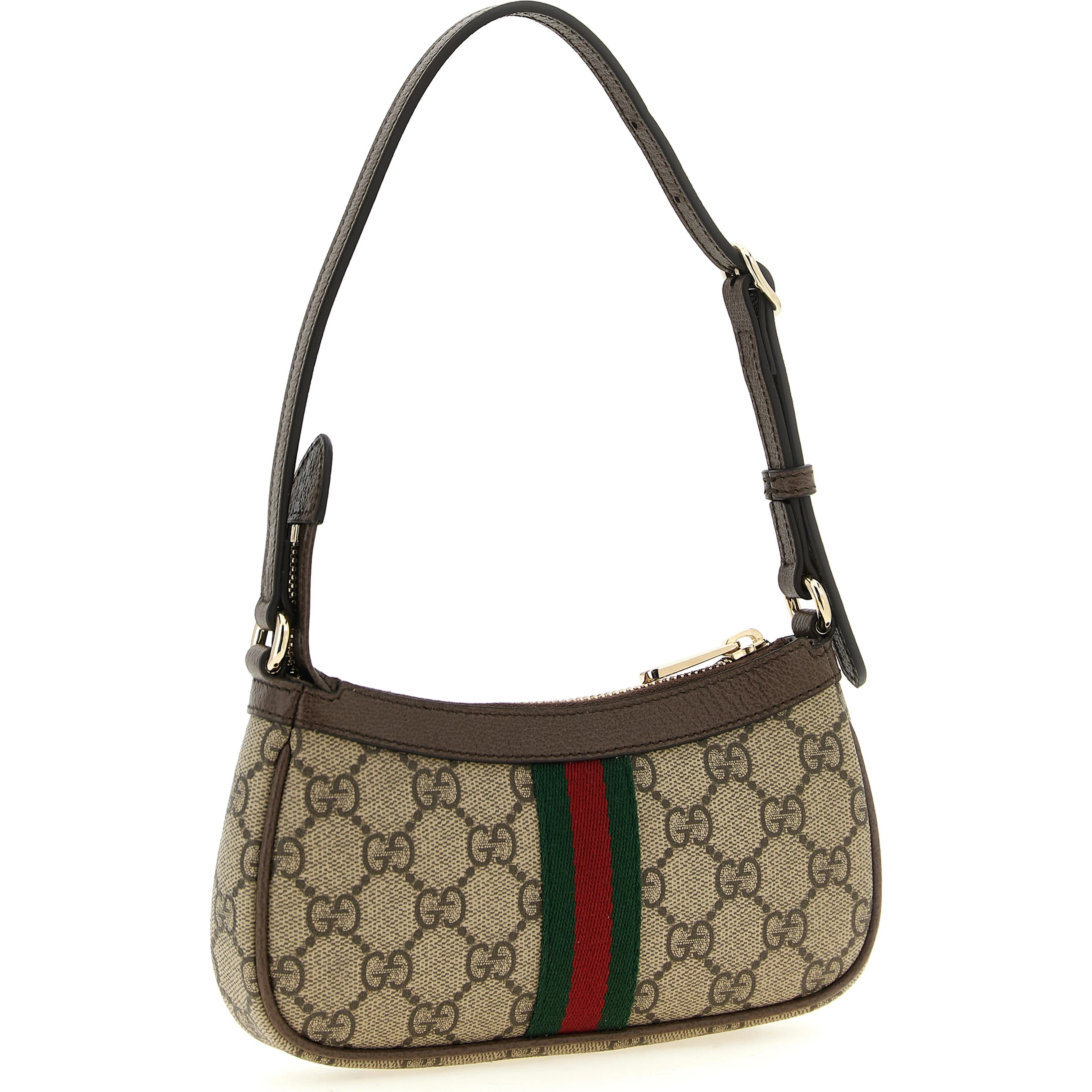 Beige Polyethylene Crossbody Bag