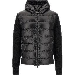 Black Polyamide Cardigan