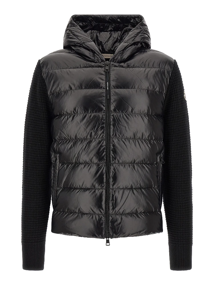 Black Polyamide Cardigan