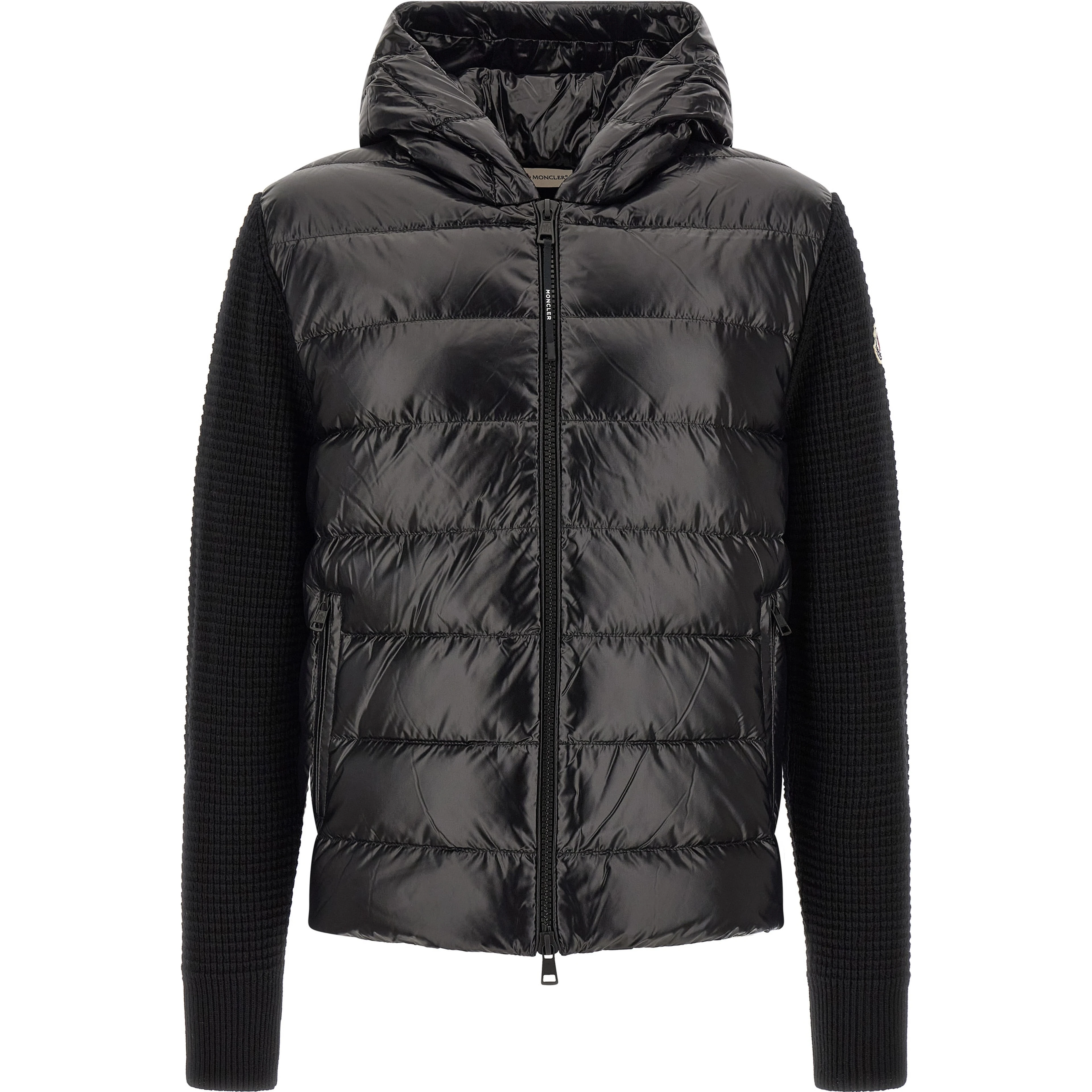 Black Polyamide Cardigan
