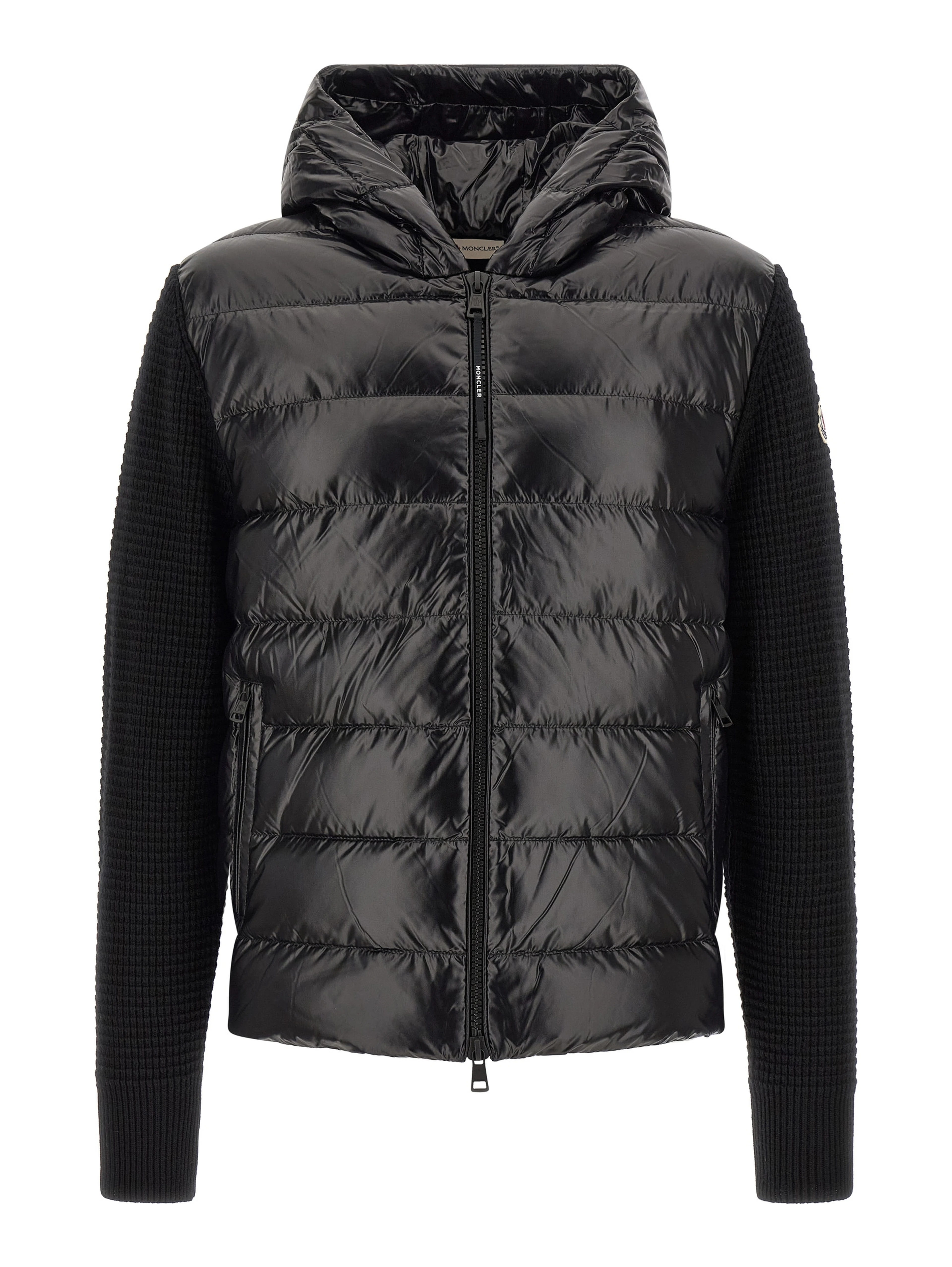 Black Polyamide Cardigan