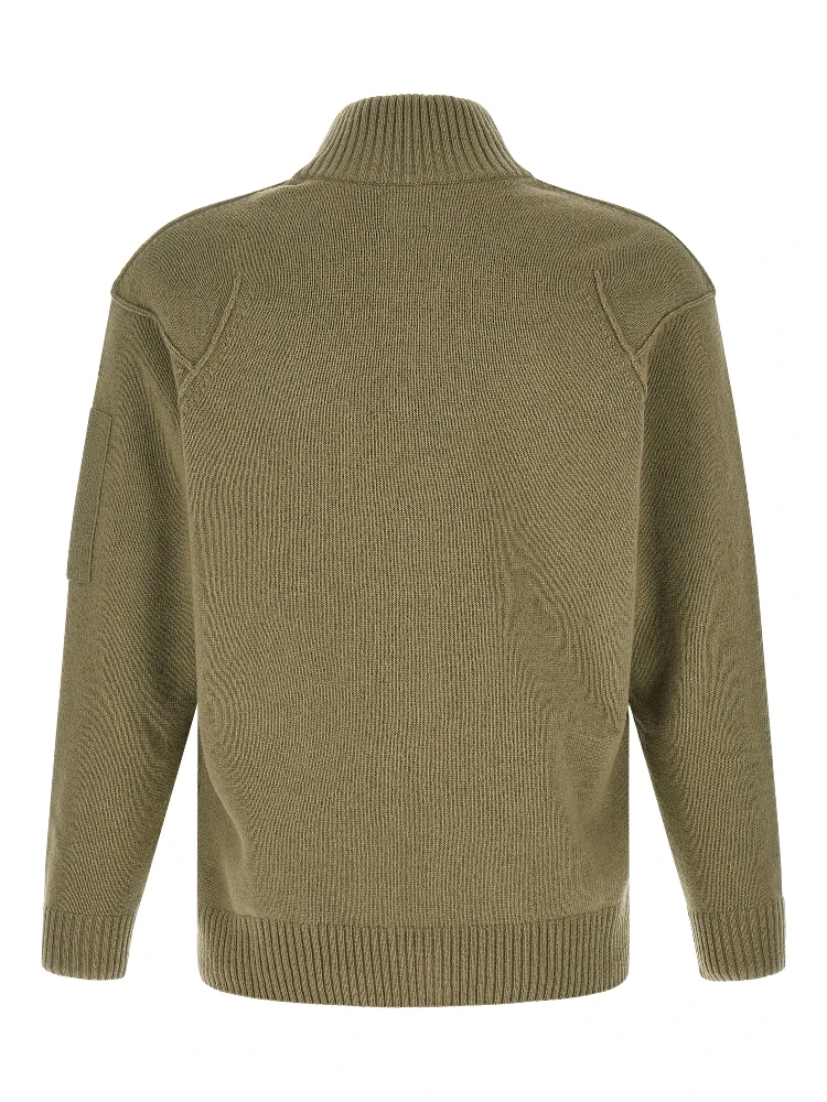Bicolor Wool Cardigan alternative