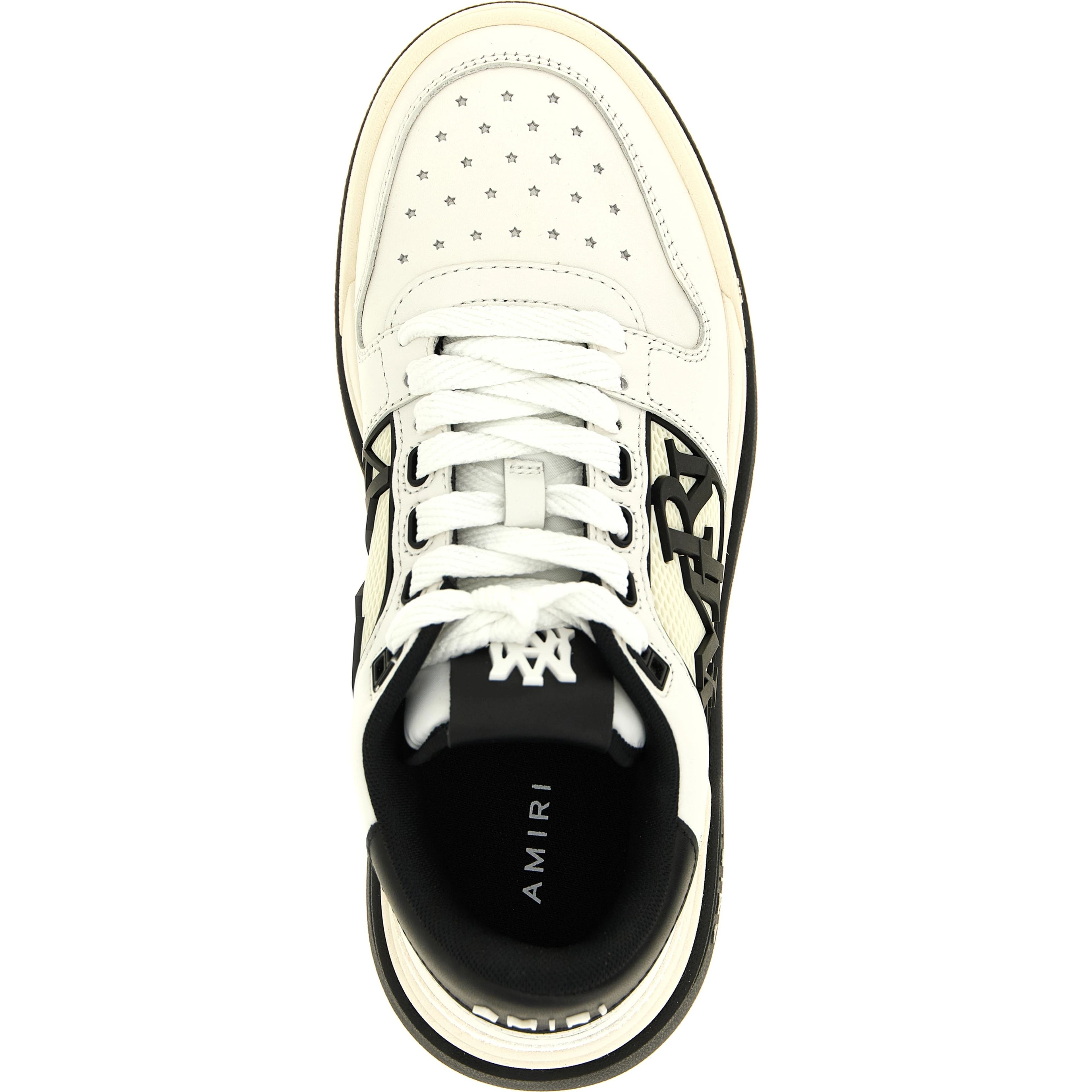 Bicolor Calfskin Athletic Sneakers