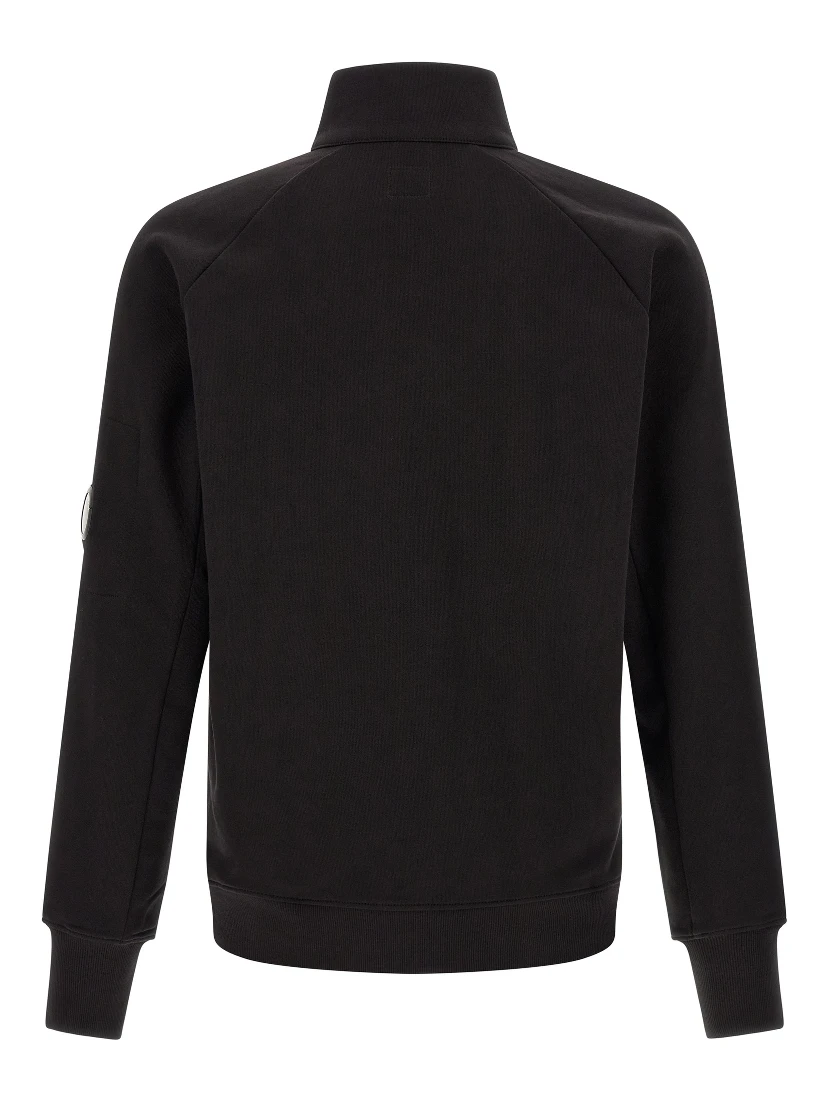 Black Cotton Sweatshirt