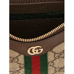 Beige Polyethylene Crossbody Bag