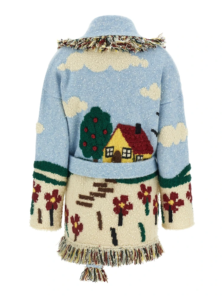 Multicolor Virgin Wool Cardigan alternative