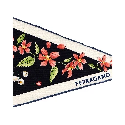 Multicolor Silk Foulard