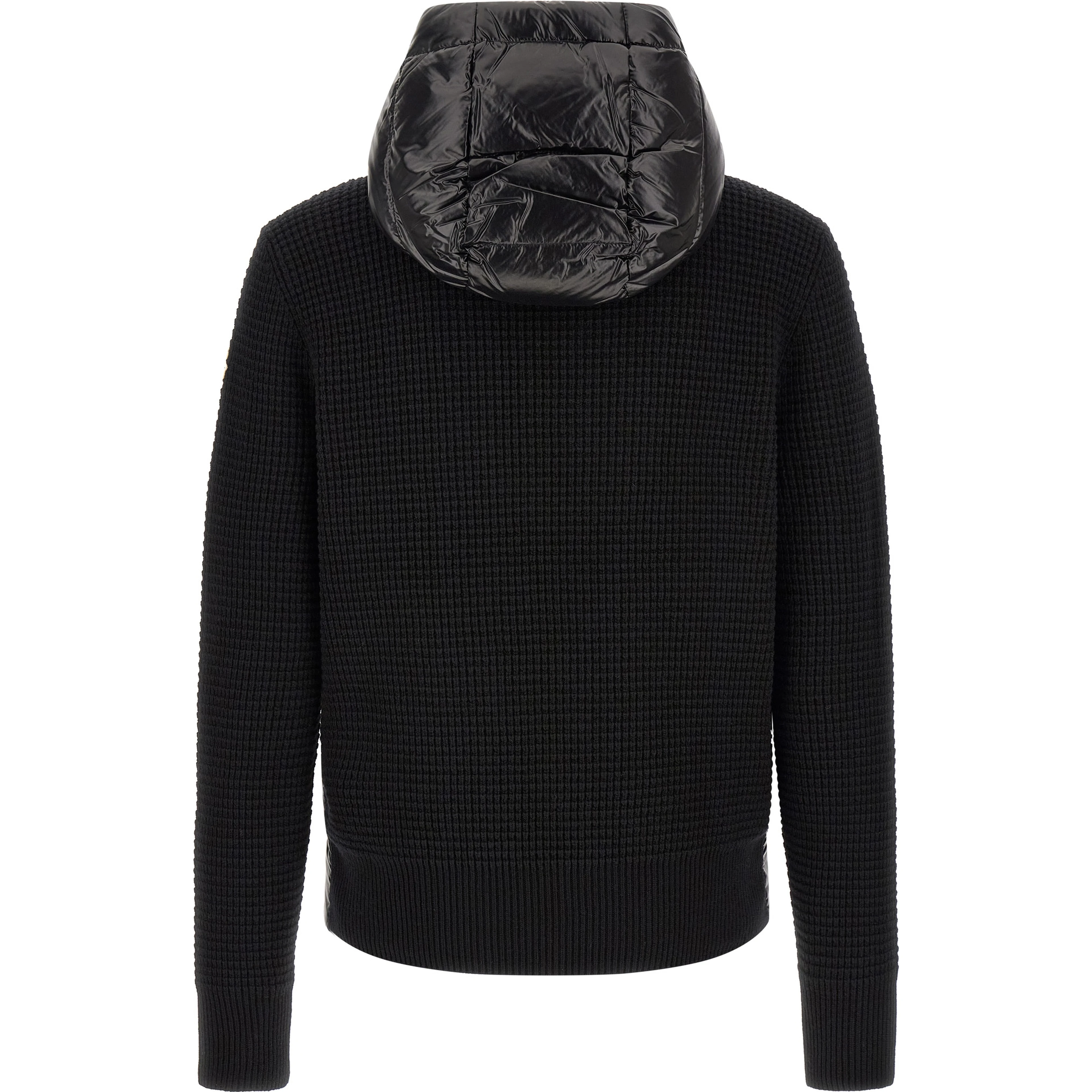Black Polyamide Cardigan
