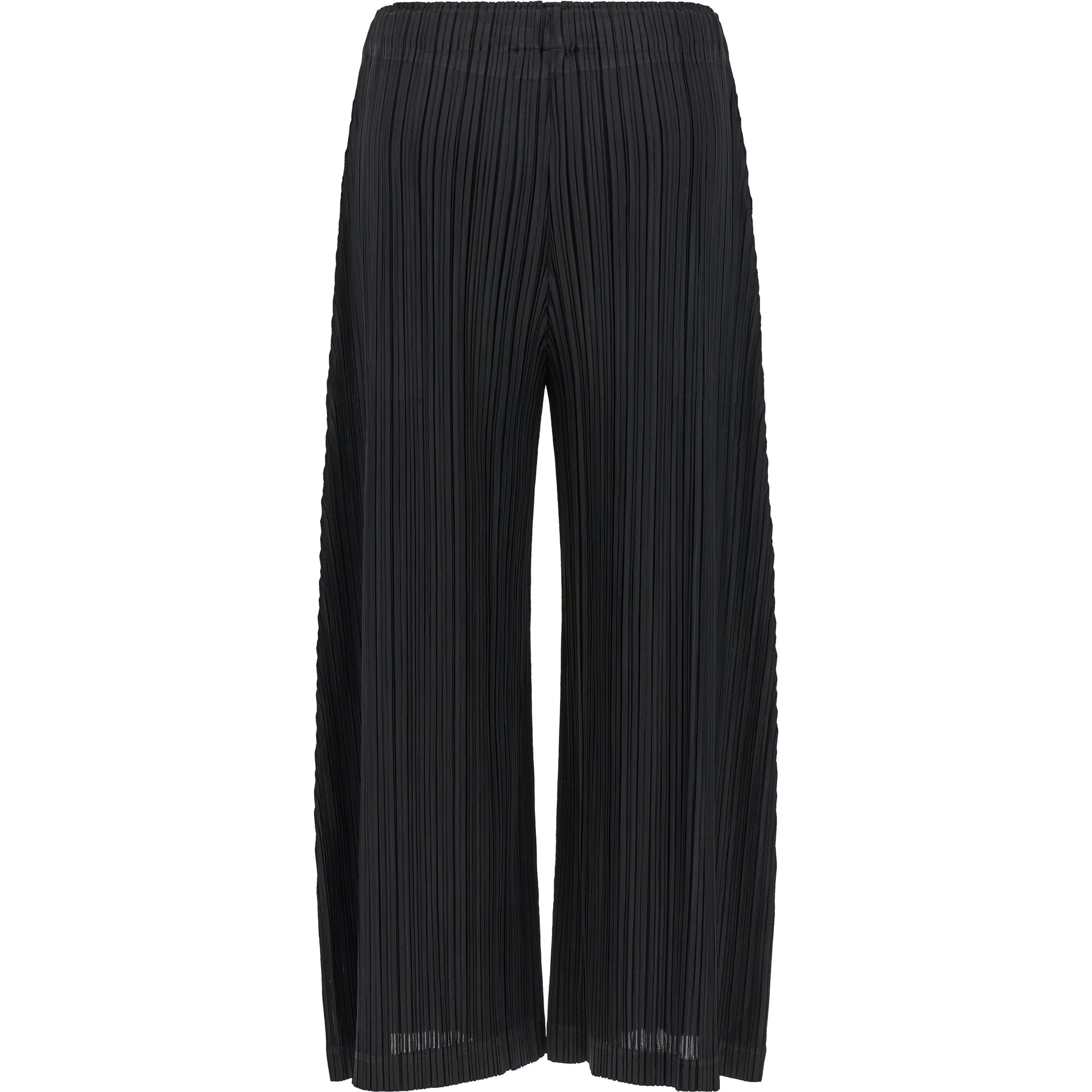 Black Polyester Pants