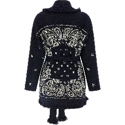 Blue Virgin Wool Cardigan