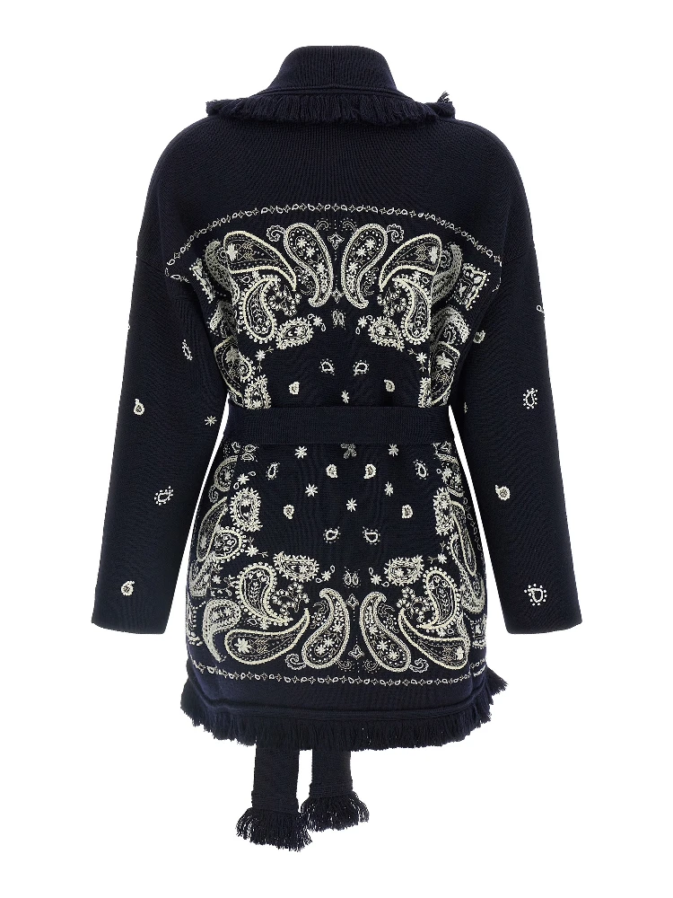 Blue Virgin Wool Cardigan alternative