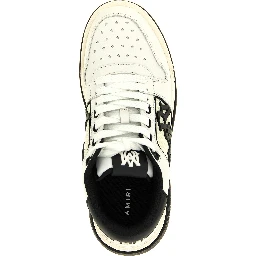 Bicolor Calfskin Low Top Sneakers