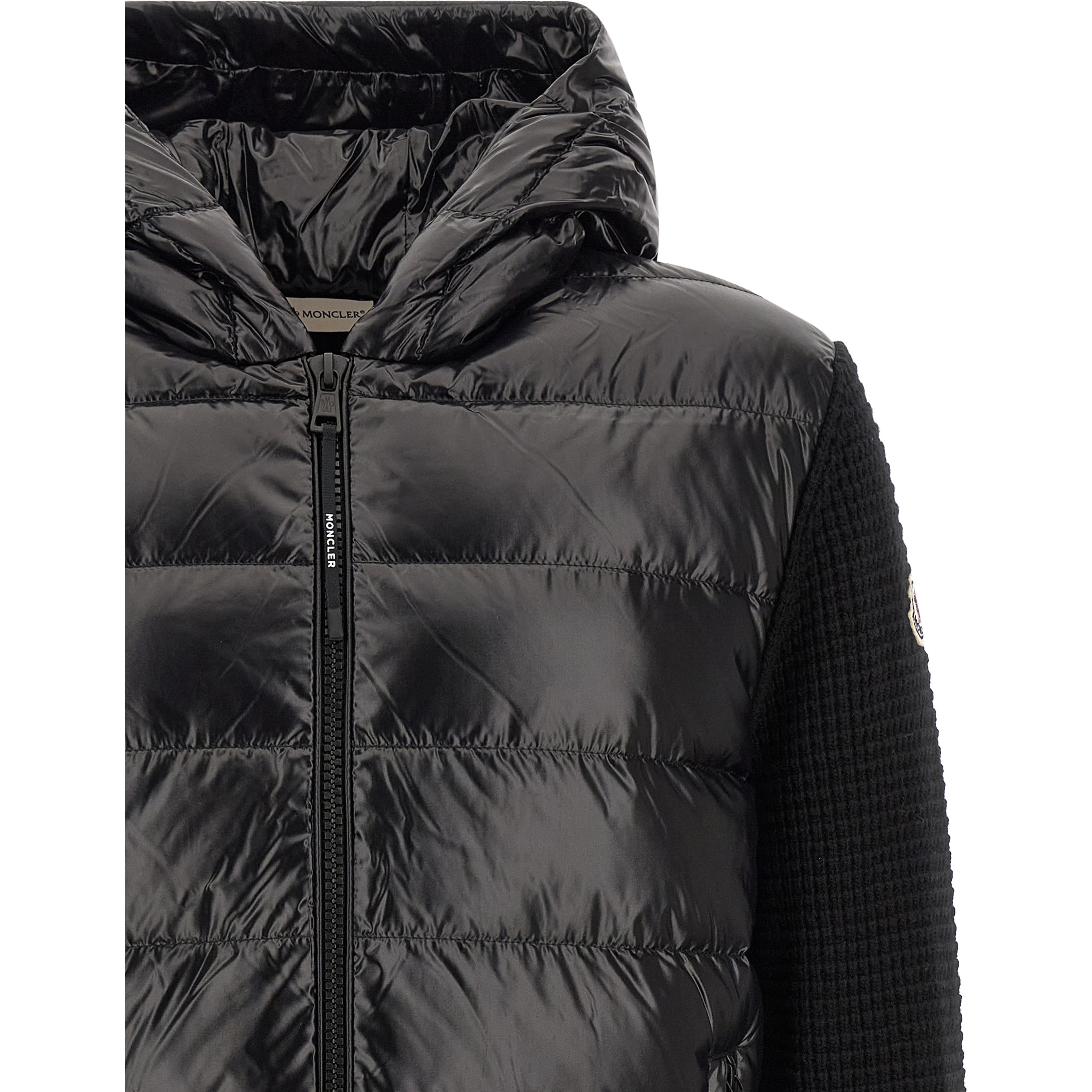 Black Polyamide Cardigan