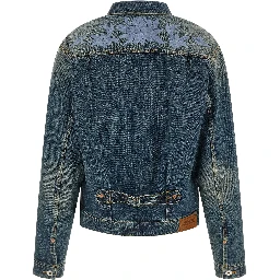 Blue Cotton Denim Jacket