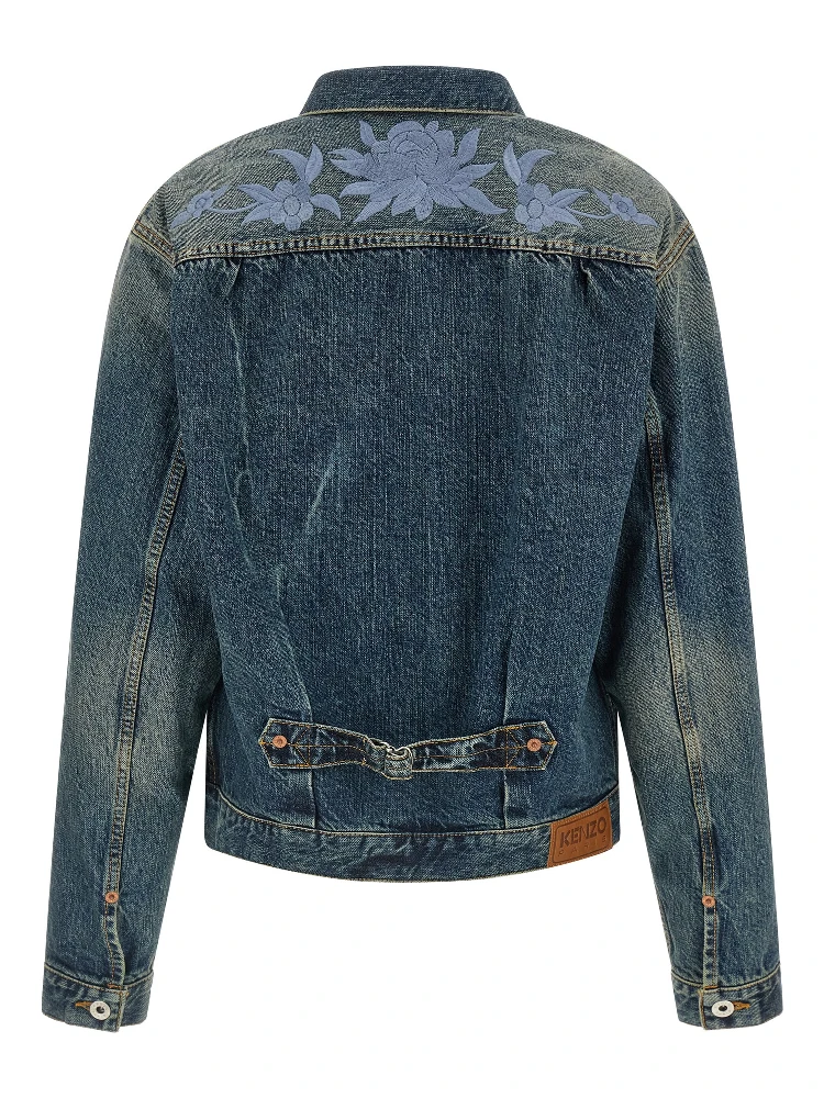 Blue Cotton Denim Jacket alternative