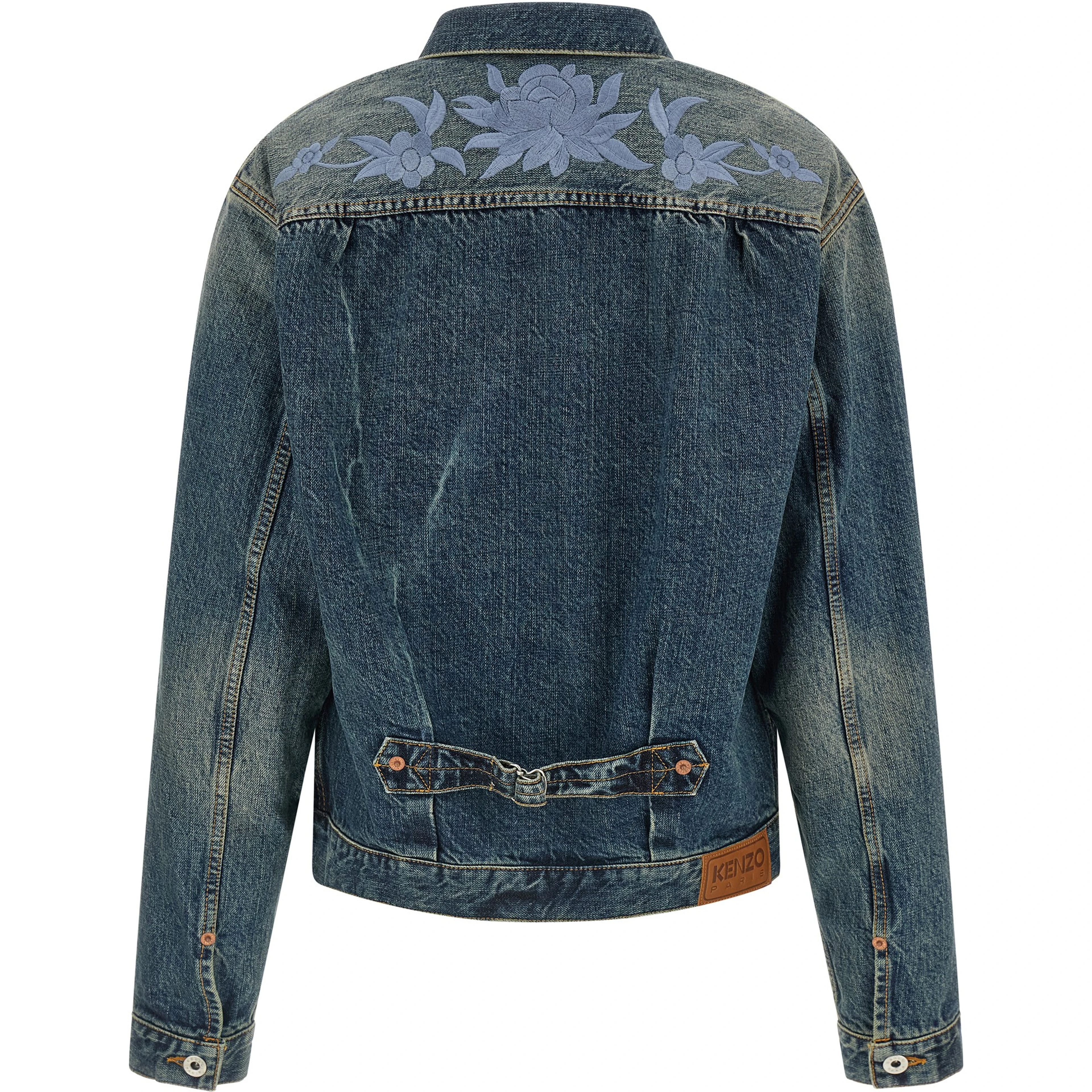 Blue Cotton Denim Jacket