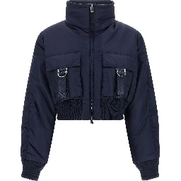 Blue Polyamide Bomber