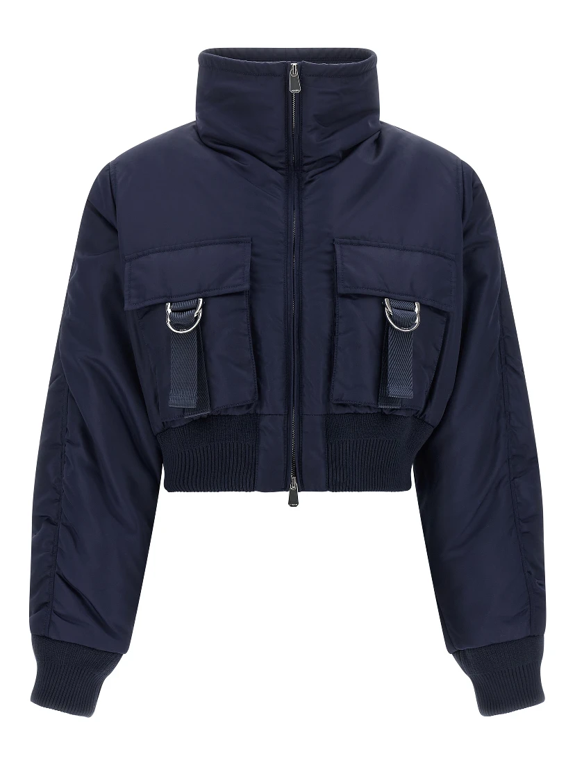 Blue Polyamide Bomber