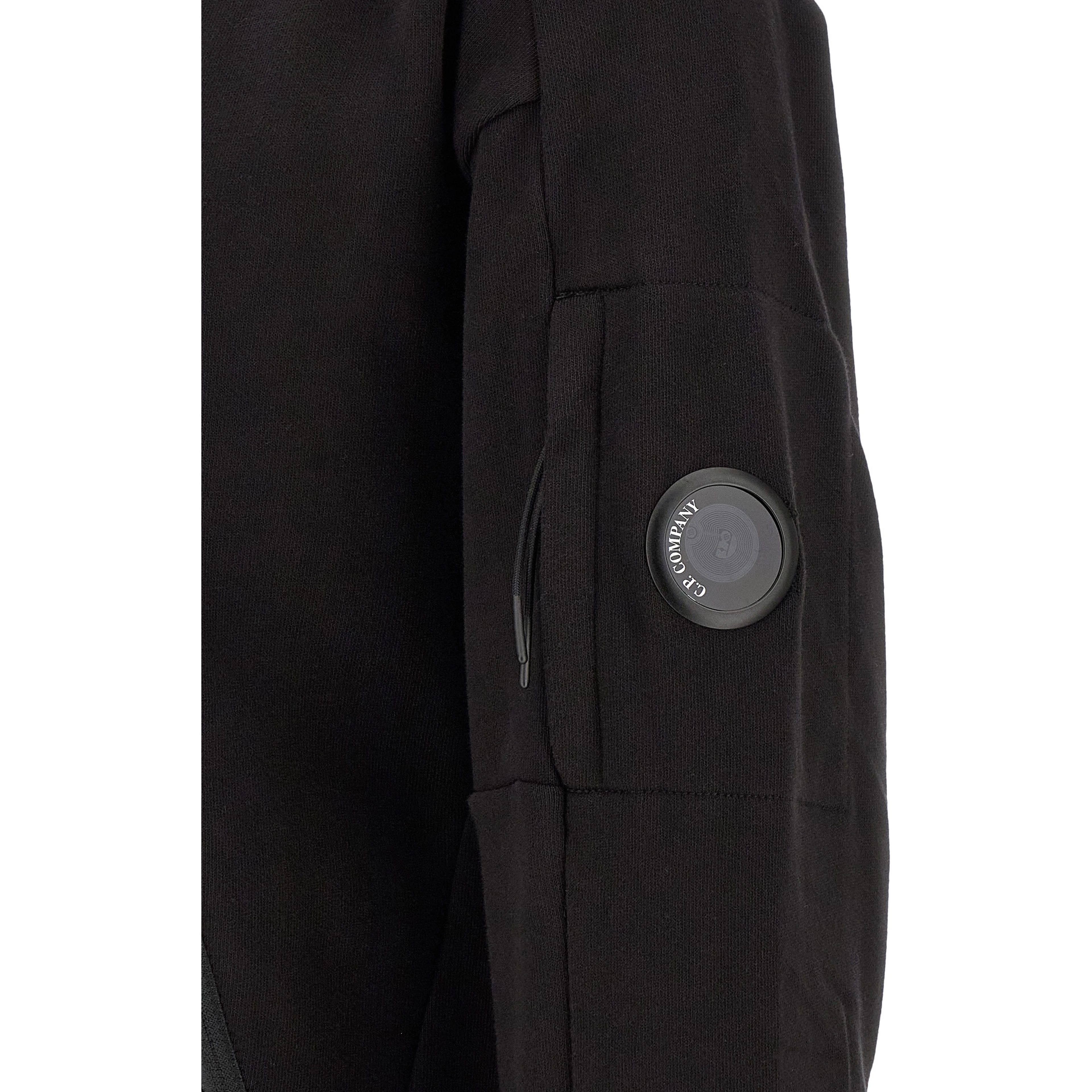 Black Cotton Sweatshirt