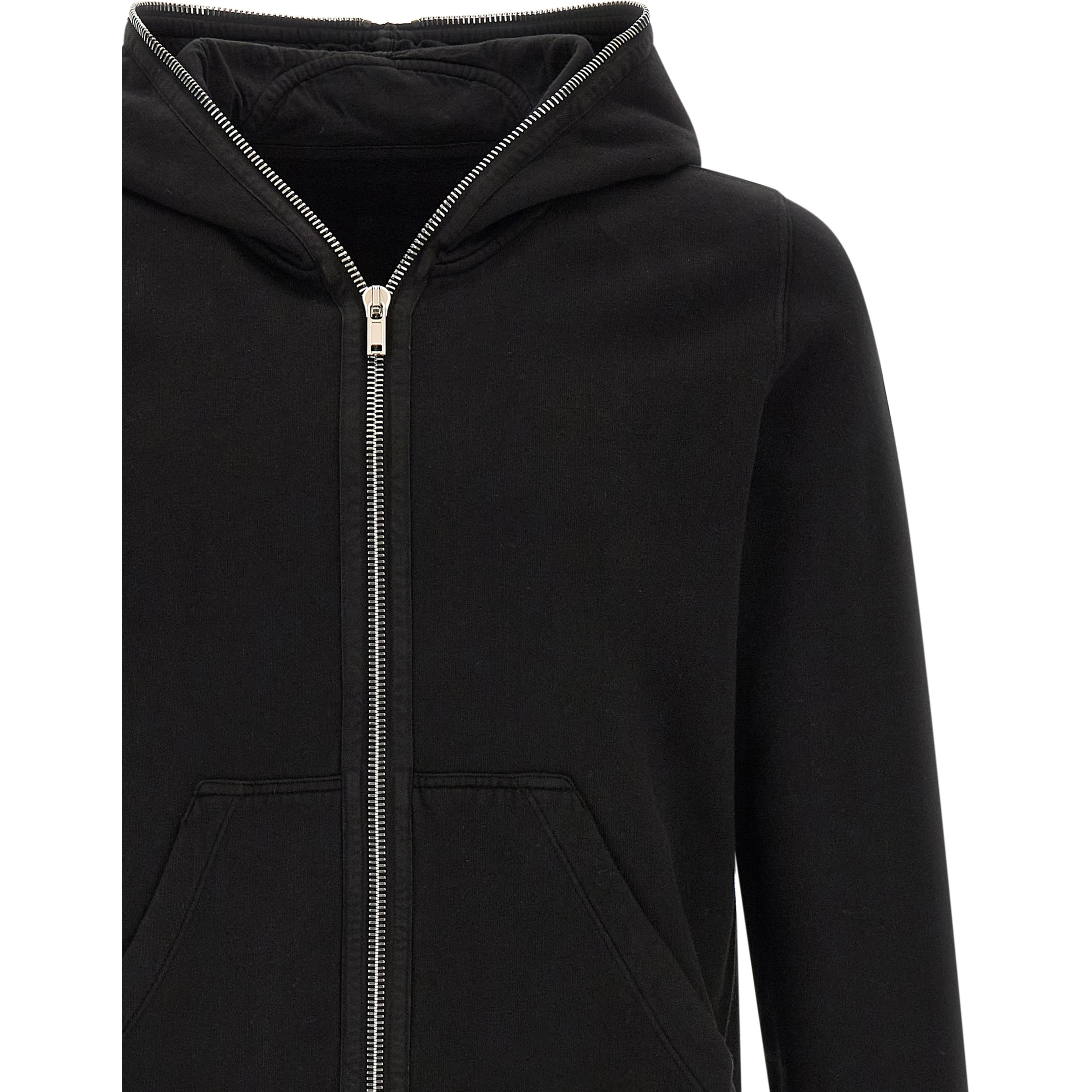 Black Cotton Sweatshirt