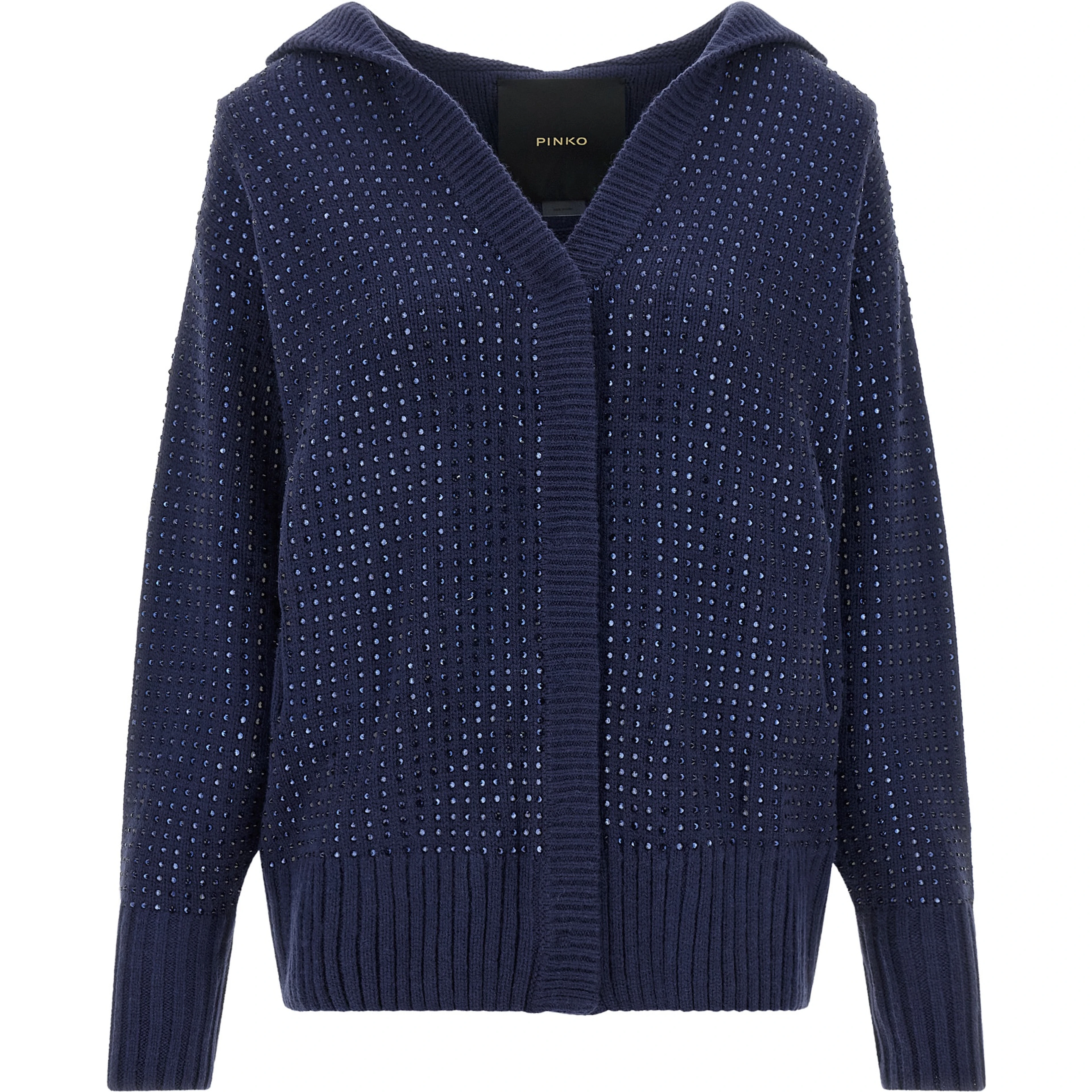 Blue Wool Cardigan