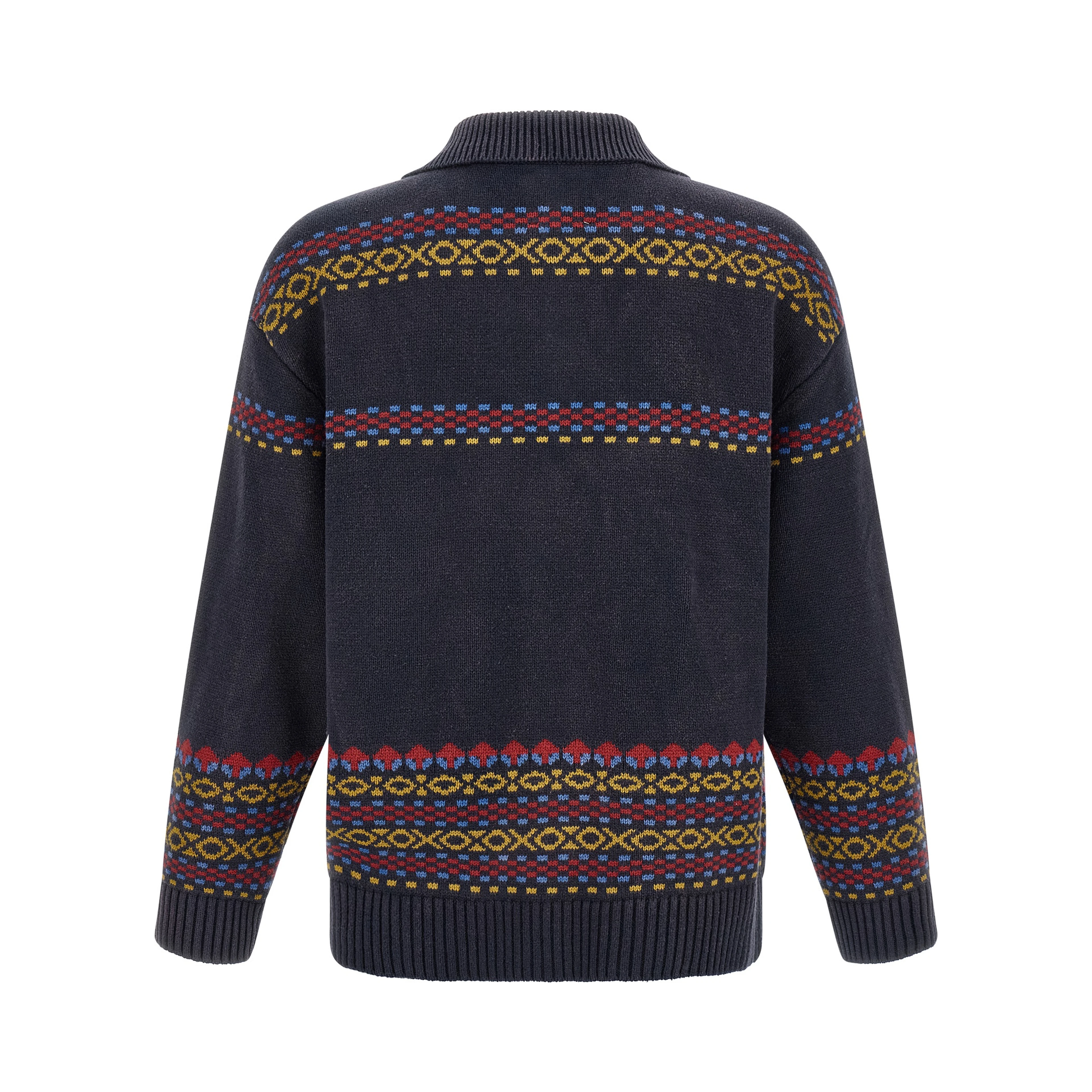 Blue Cotton Cardigan