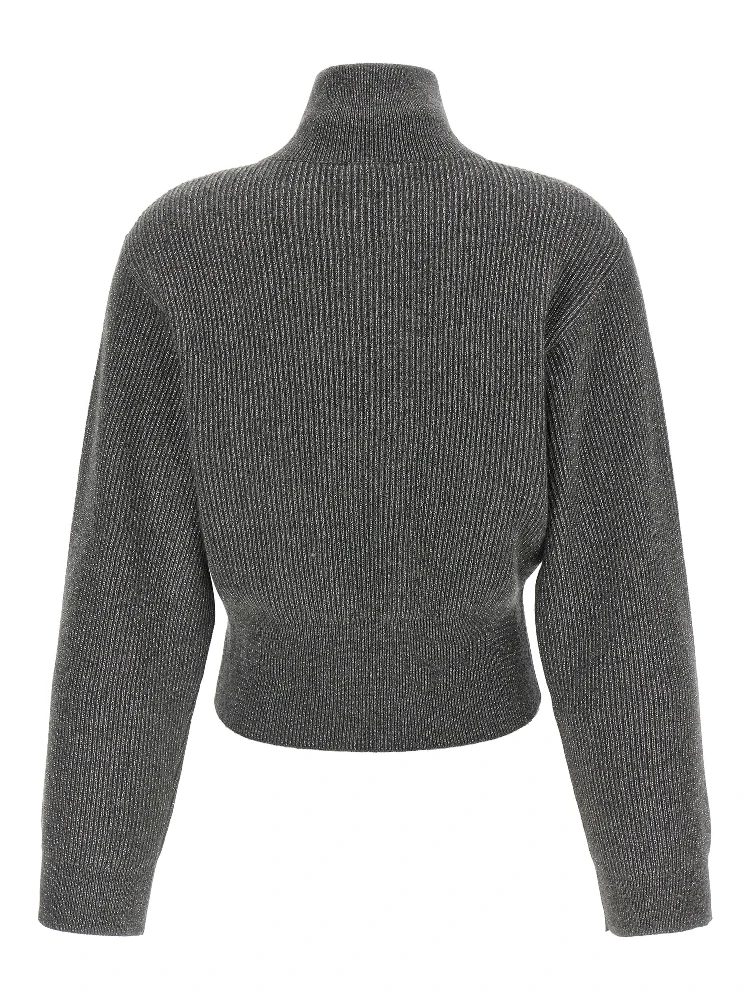 Gray Cashmere Cardigan alternative