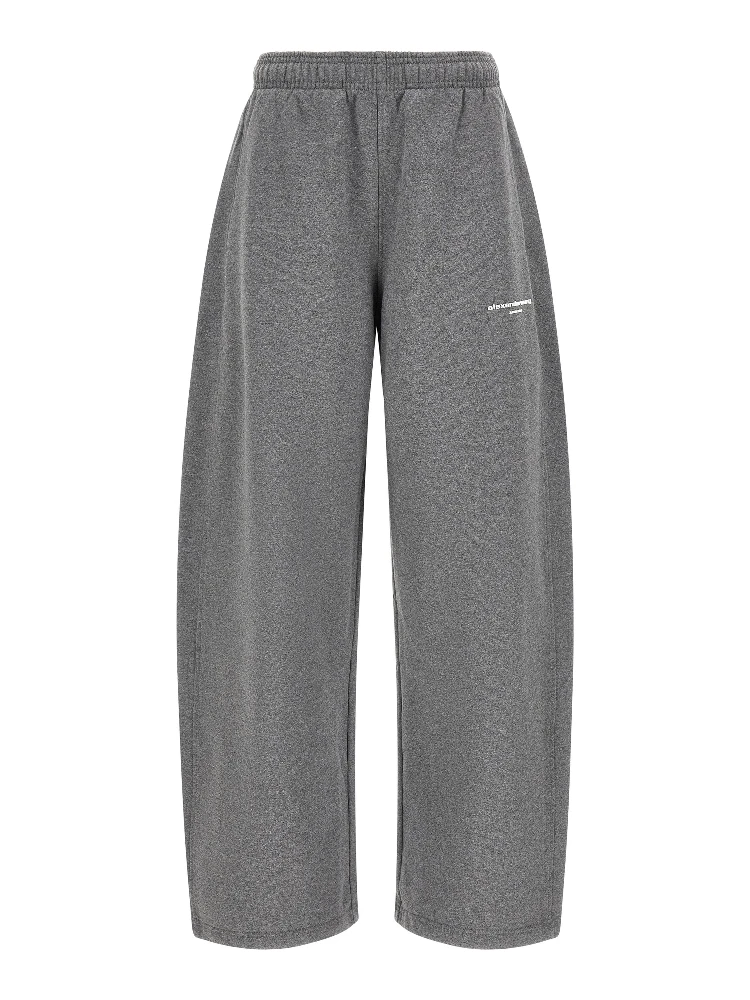 Gray Cotton Joggers (Workout Pants)