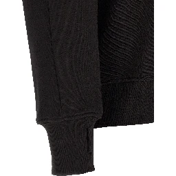 Black Cotton Sweatshirt