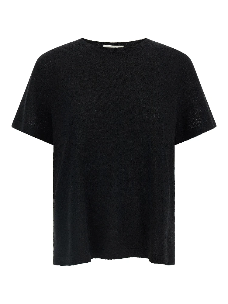 Black Silk Blouse