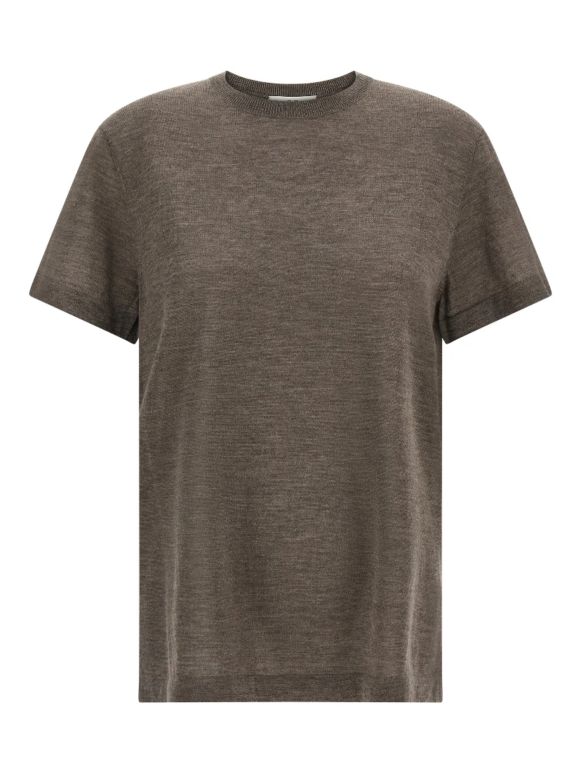Brown Cashmere Blouse