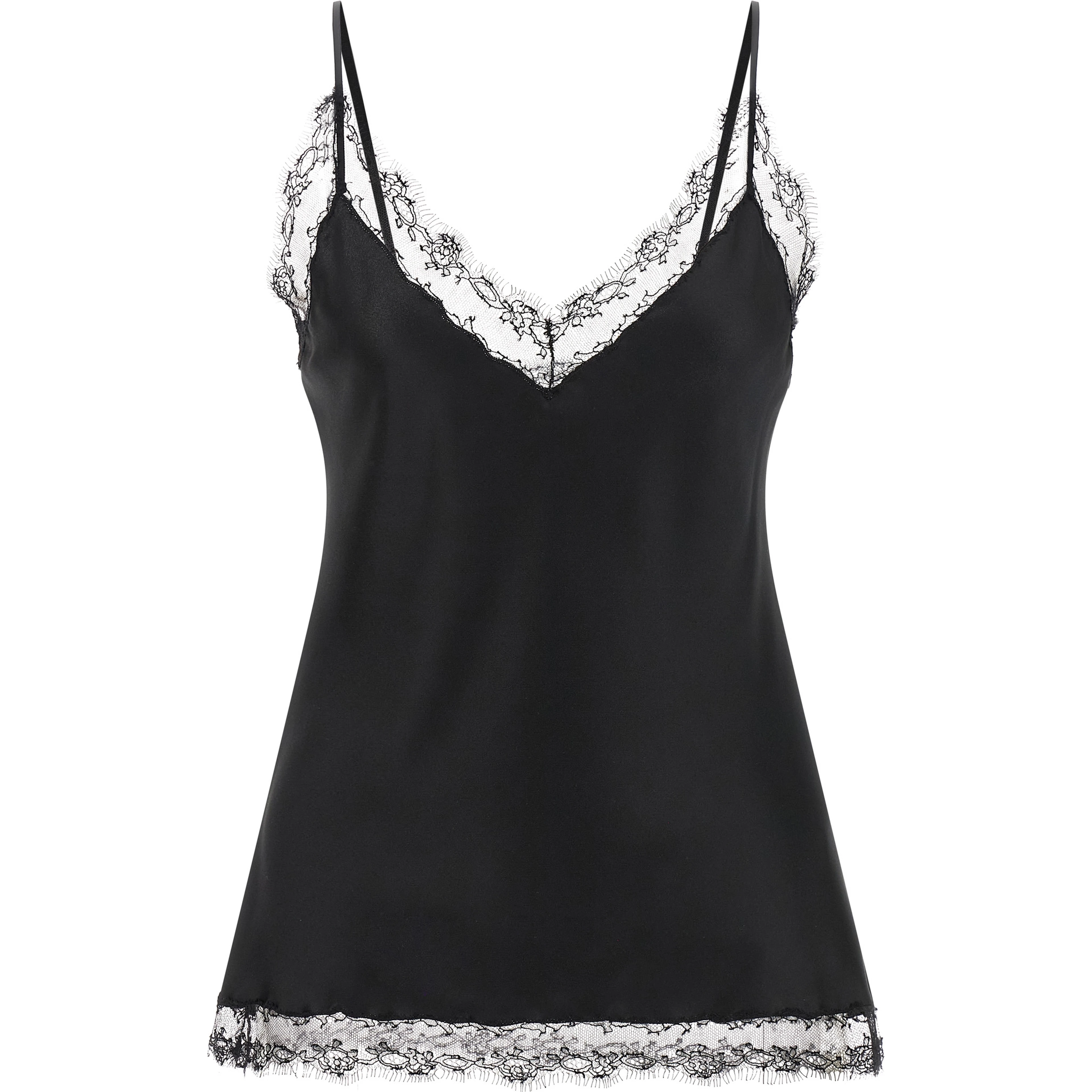 Black Silk Lingerie