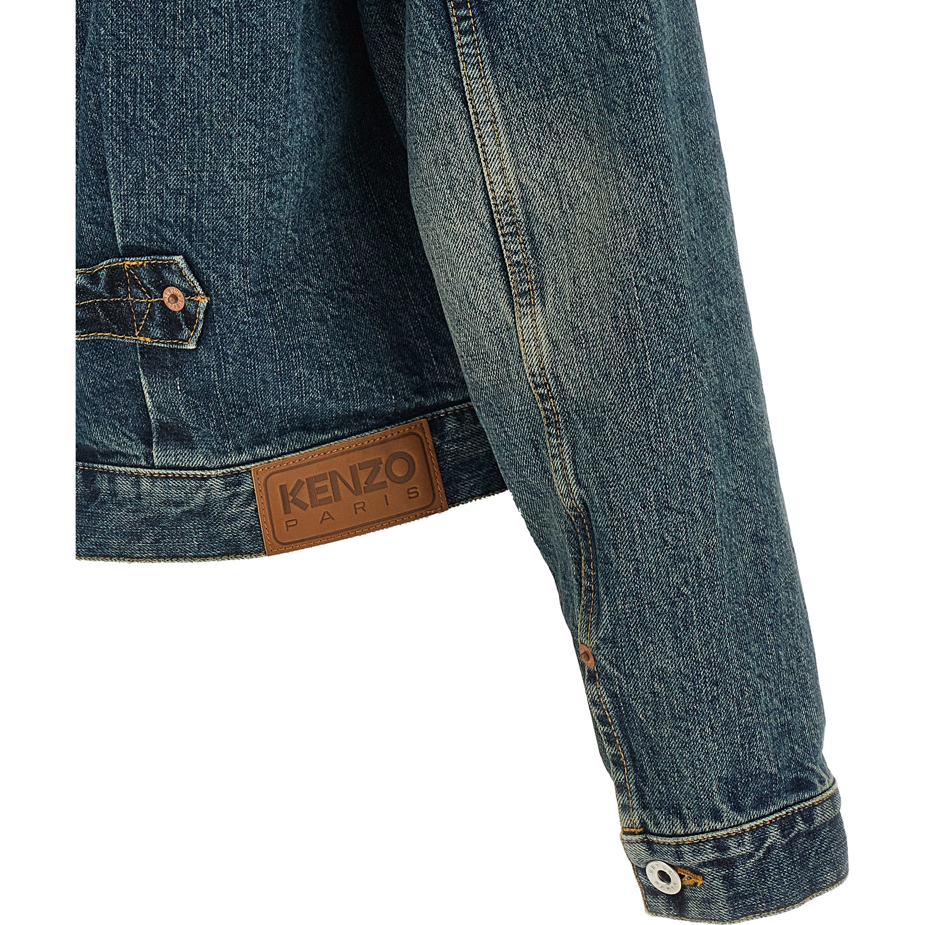Blue Cotton Denim Jacket